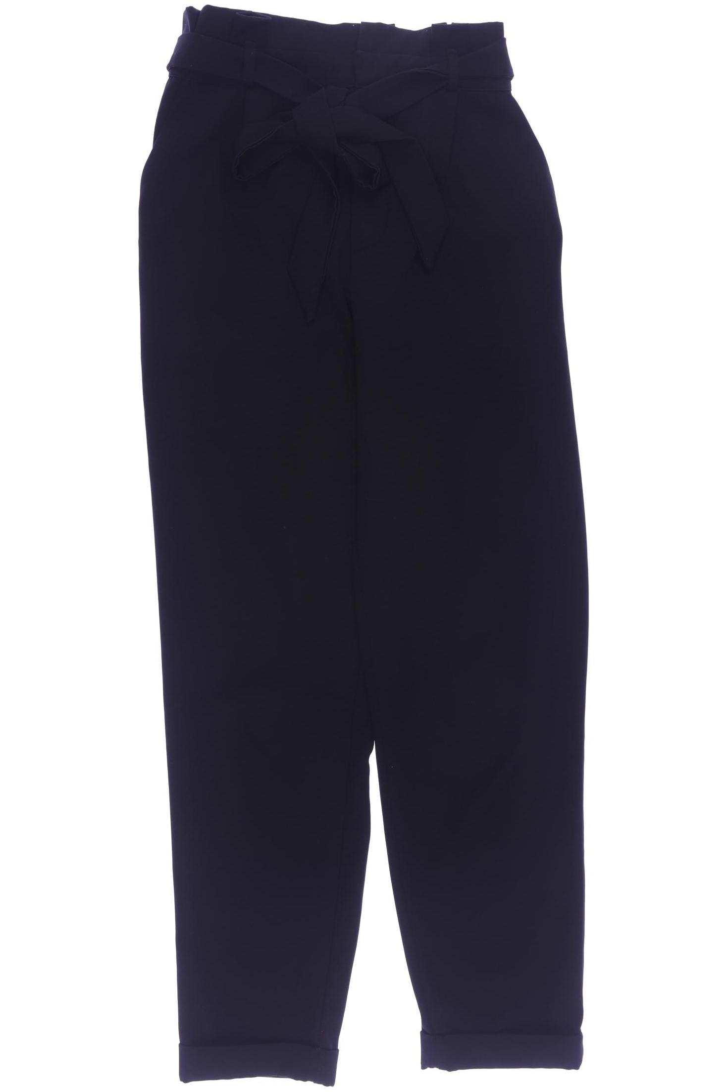 

Pull & Bear Damen Stoffhose, schwarz, Gr. 0