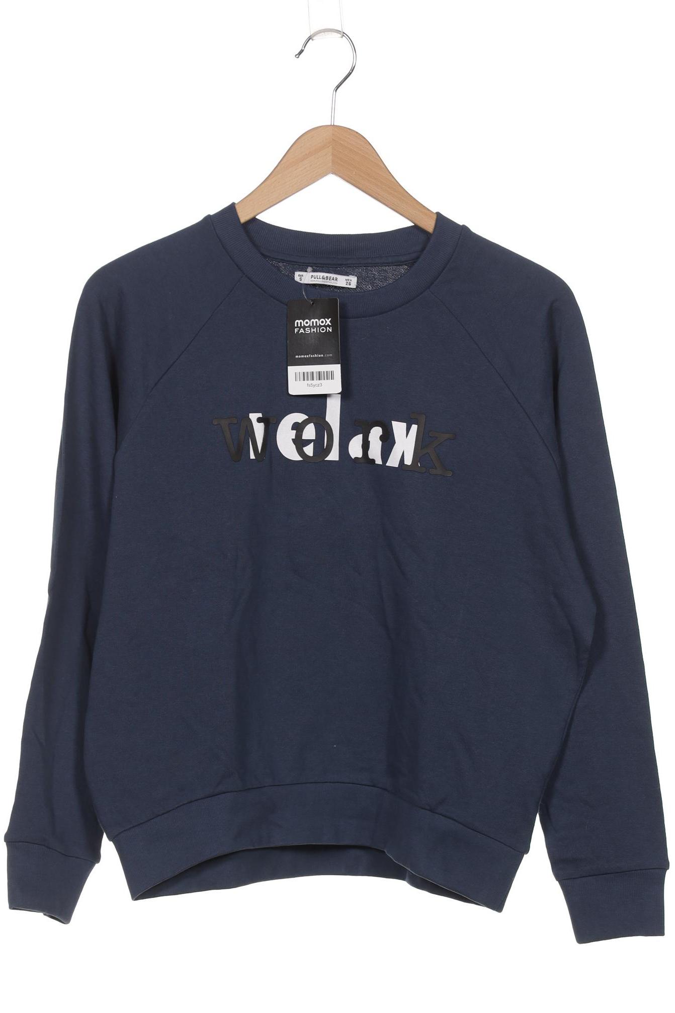 

Pull & Bear Damen Sweatshirt, marineblau, Gr. 36