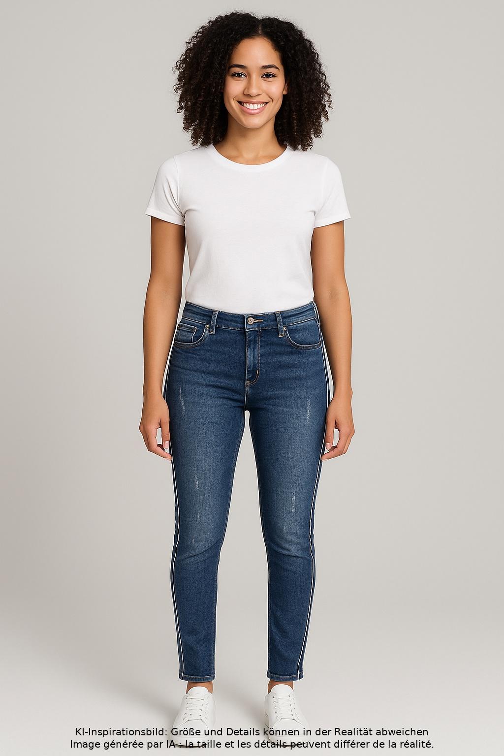 

Pull & Bear Damen Jeans, blau, Gr. 38