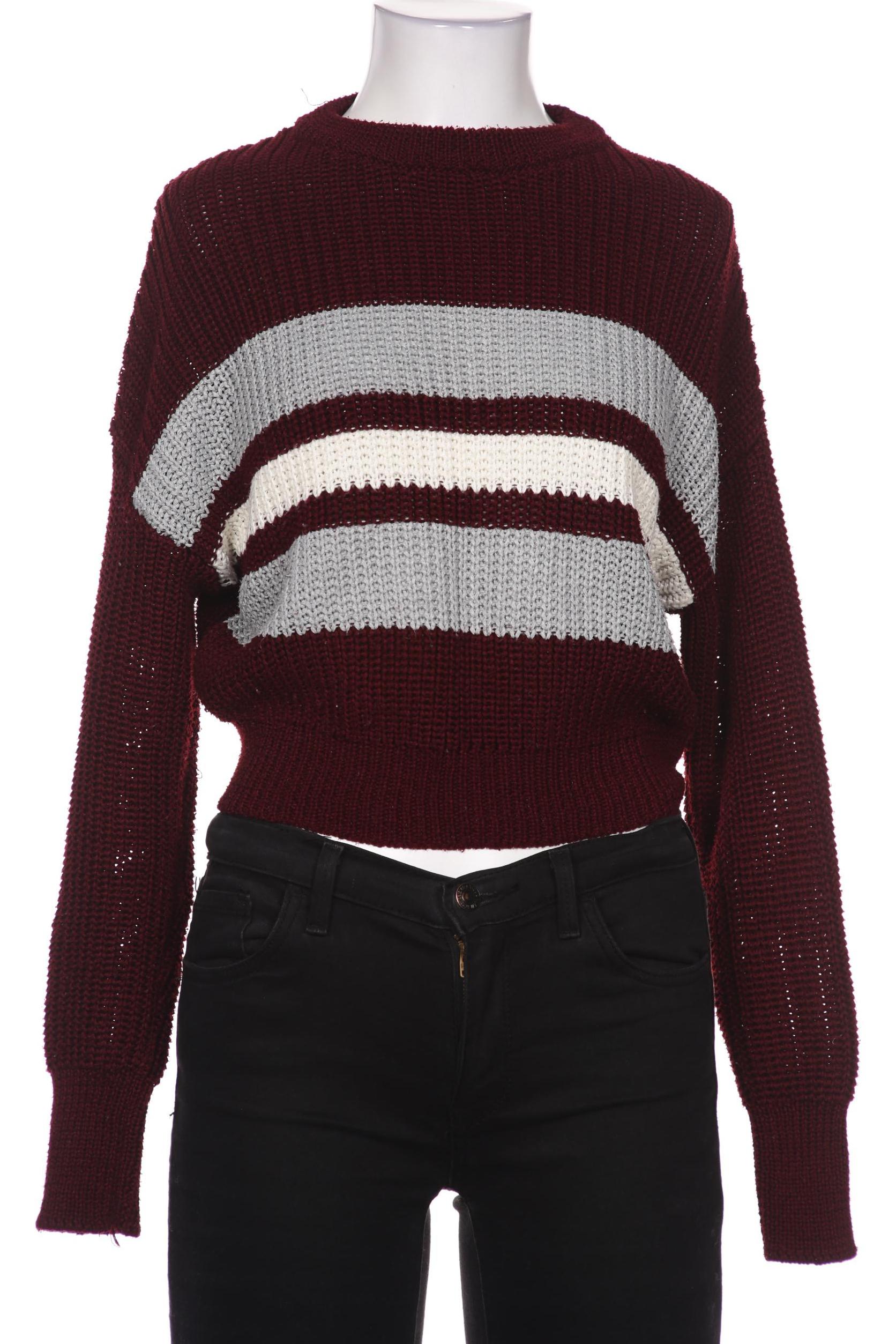 

Pull & Bear Damen Pullover, bordeaux, Gr. 36