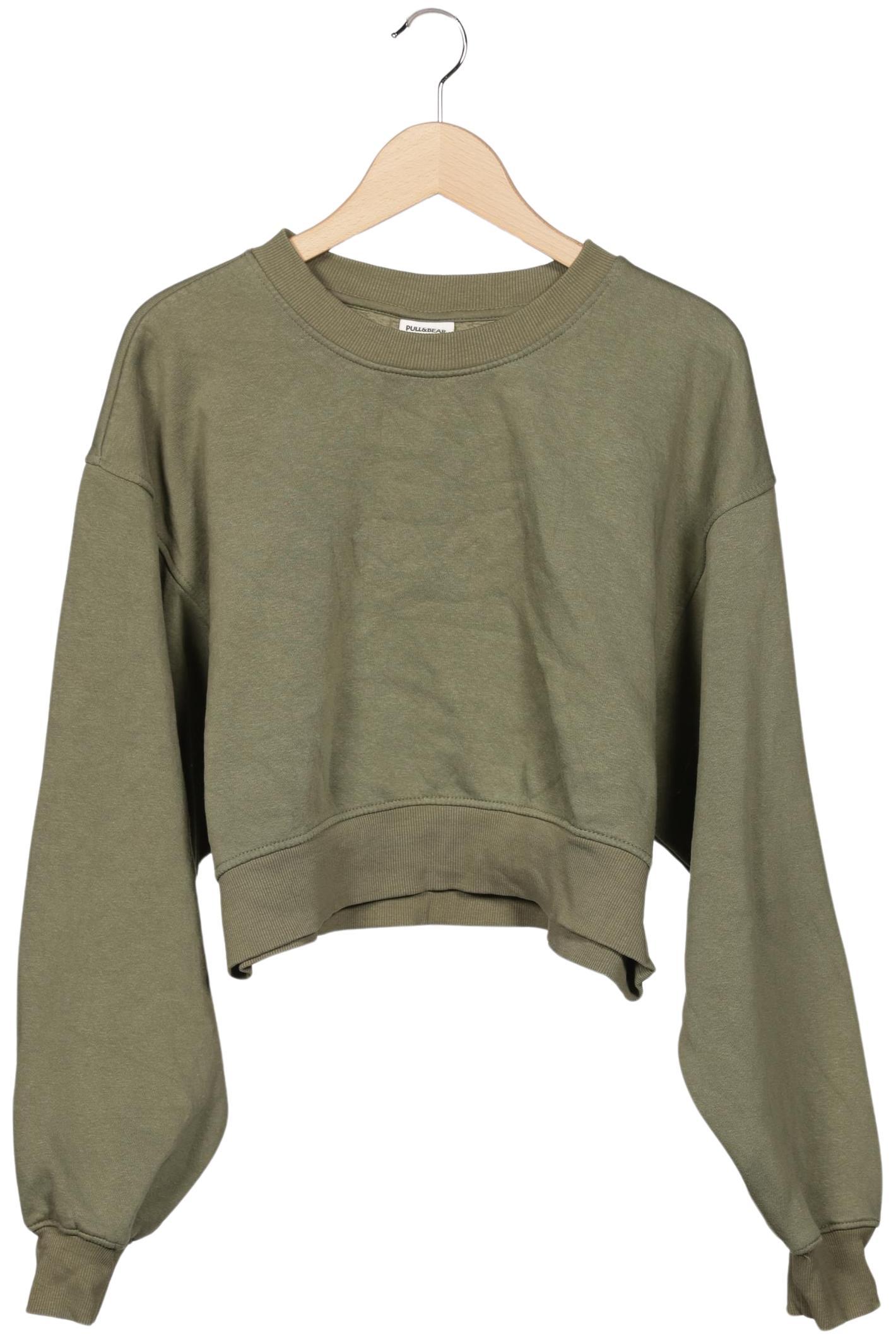 

Pull & Bear Damen Sweatshirt, grün, Gr. 42