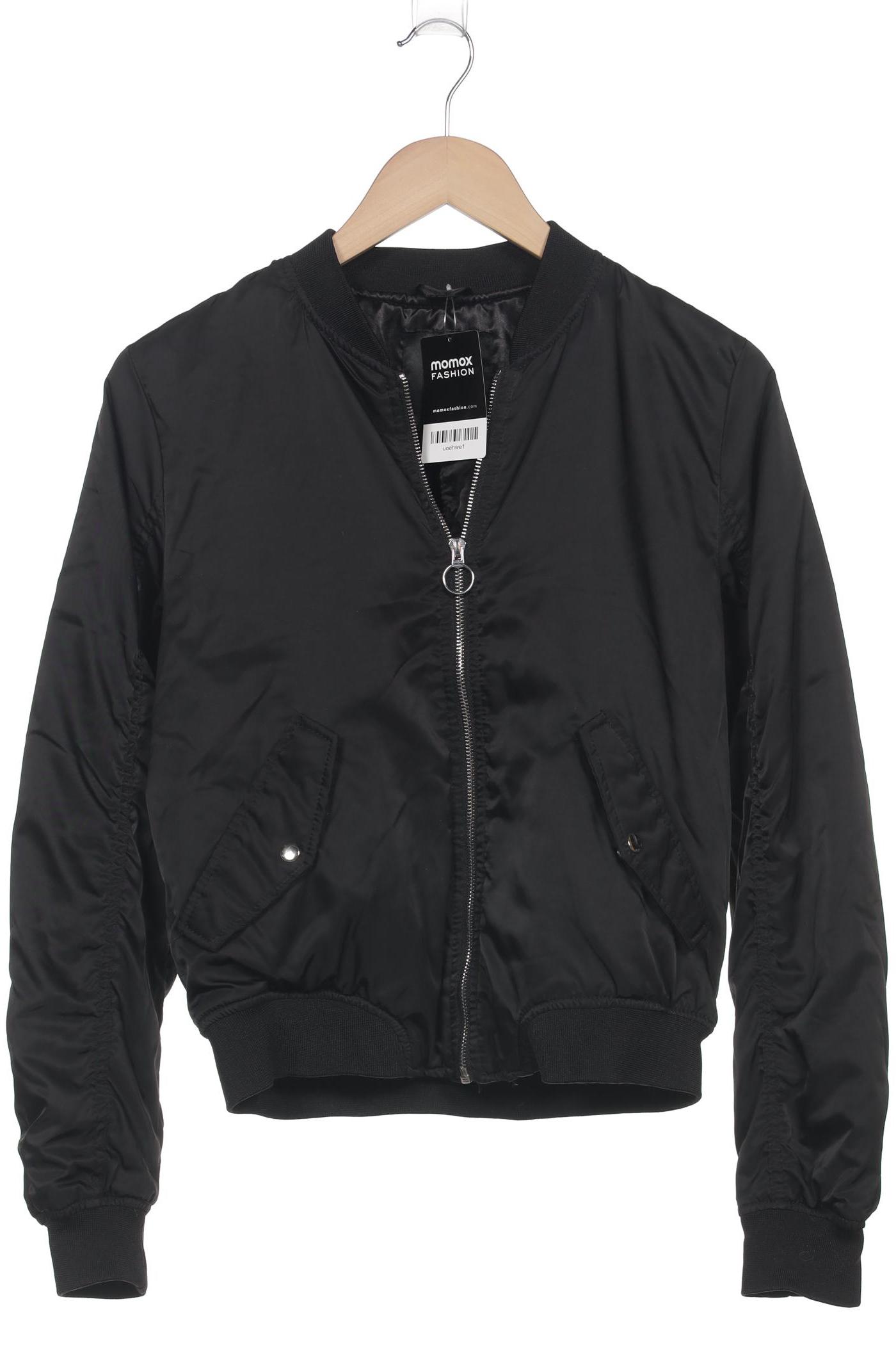 

Pull & Bear Damen Jacke, schwarz, Gr. 38