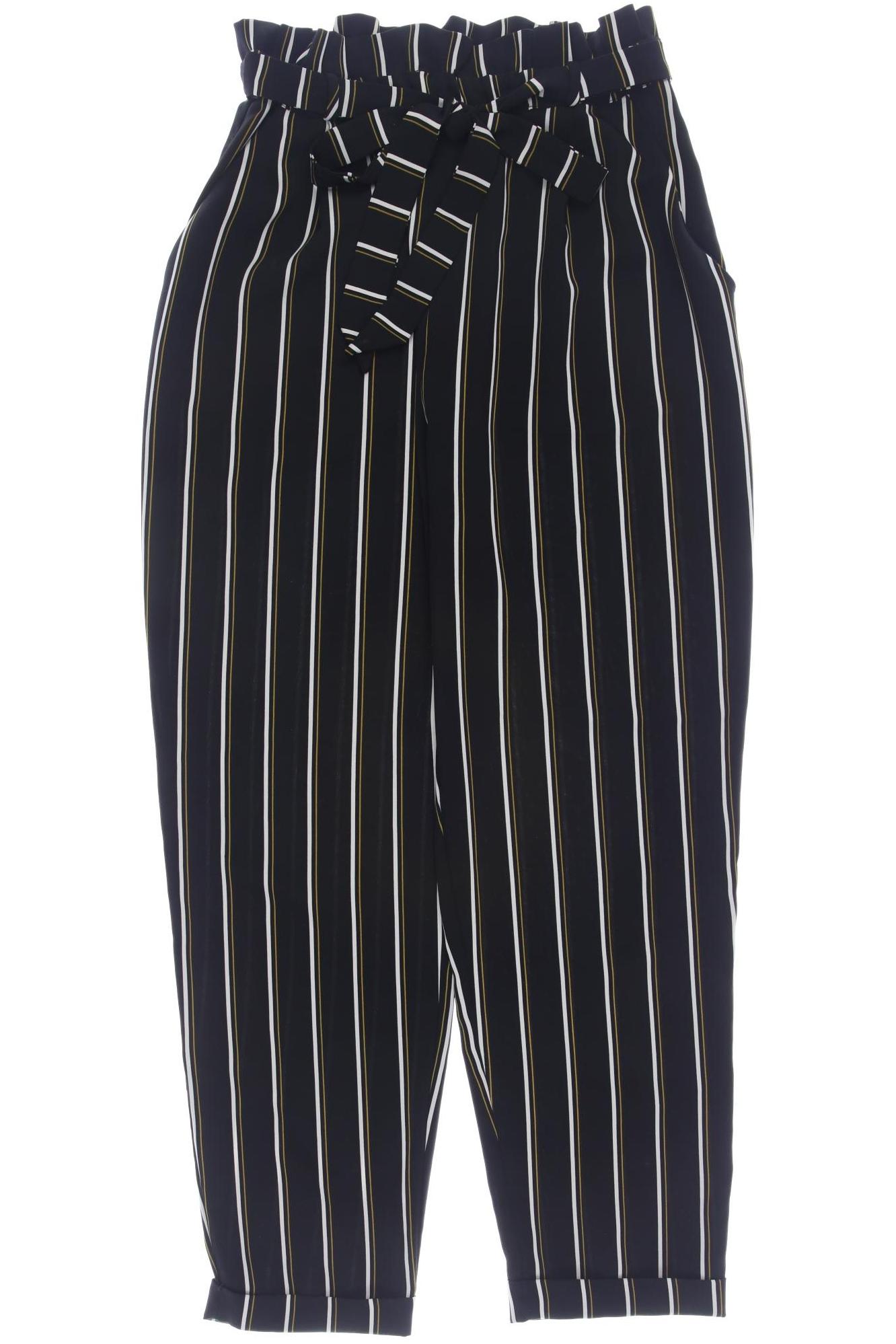 

Pull & Bear Damen Stoffhose, schwarz, Gr. 0