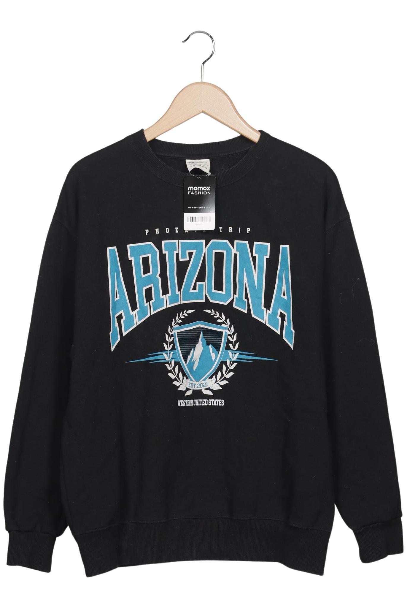 

Pull & Bear Damen Sweatshirt, schwarz, Gr. 38