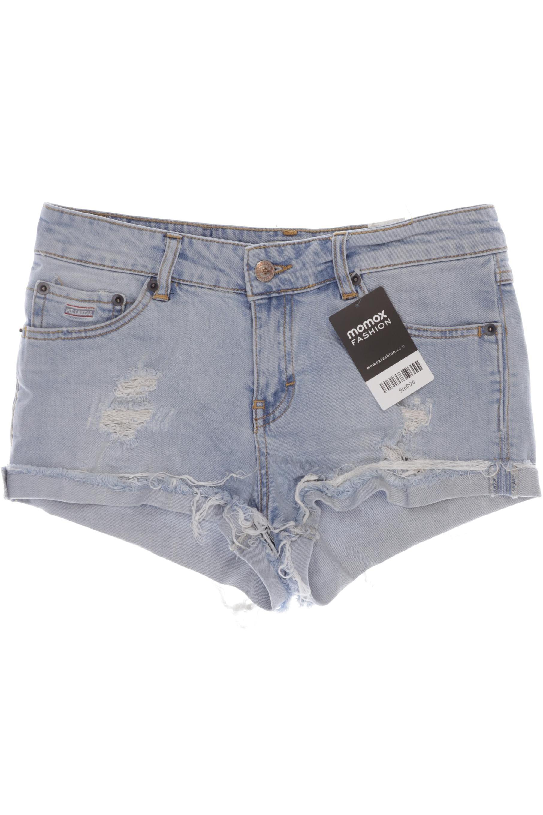 

Pull & Bear Damen Shorts, hellblau, Gr. 32