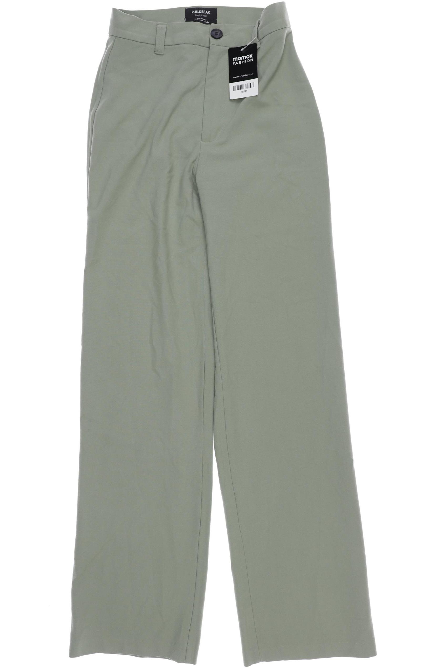 

Pull & Bear Damen Stoffhose, hellgrün, Gr. 34