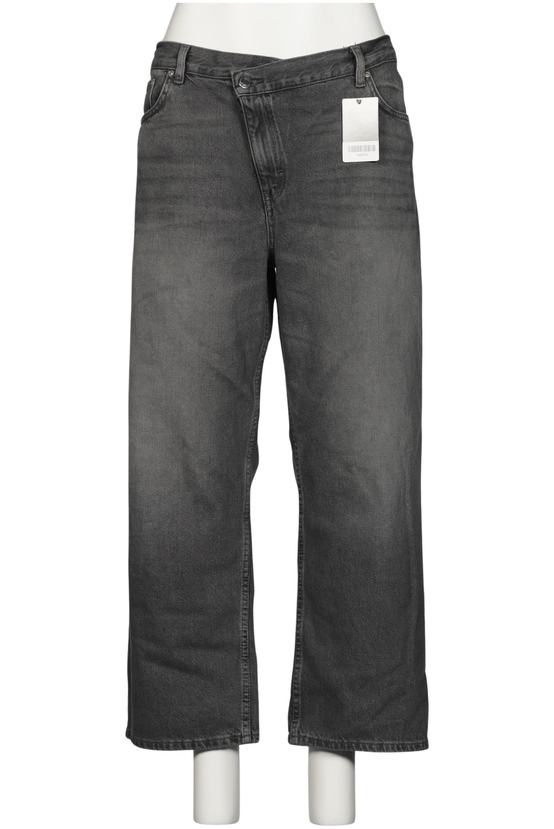 

Pull & Bear Damen Jeans, grau, Gr. 46