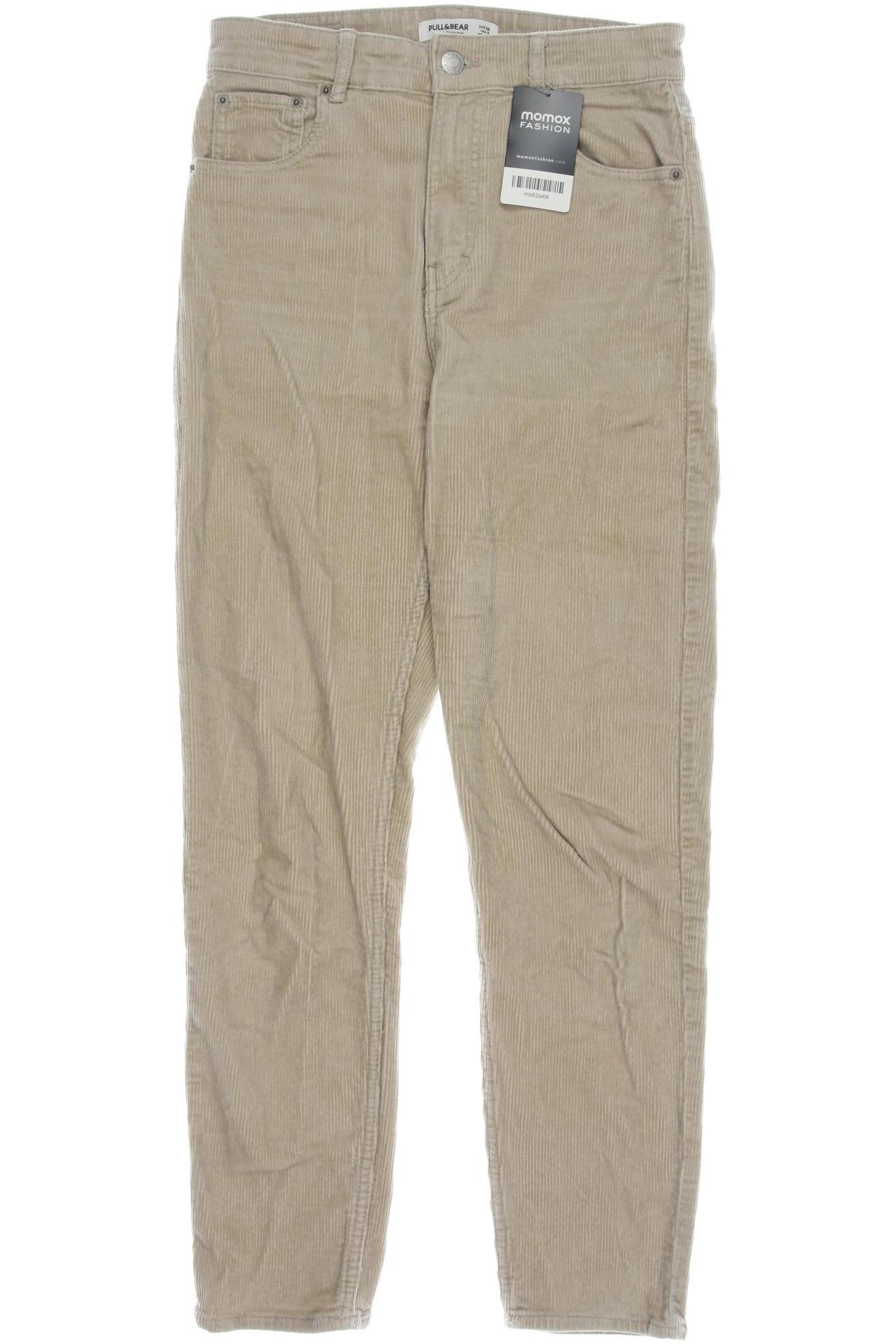 

Pull & Bear Damen Stoffhose, beige, Gr. 38