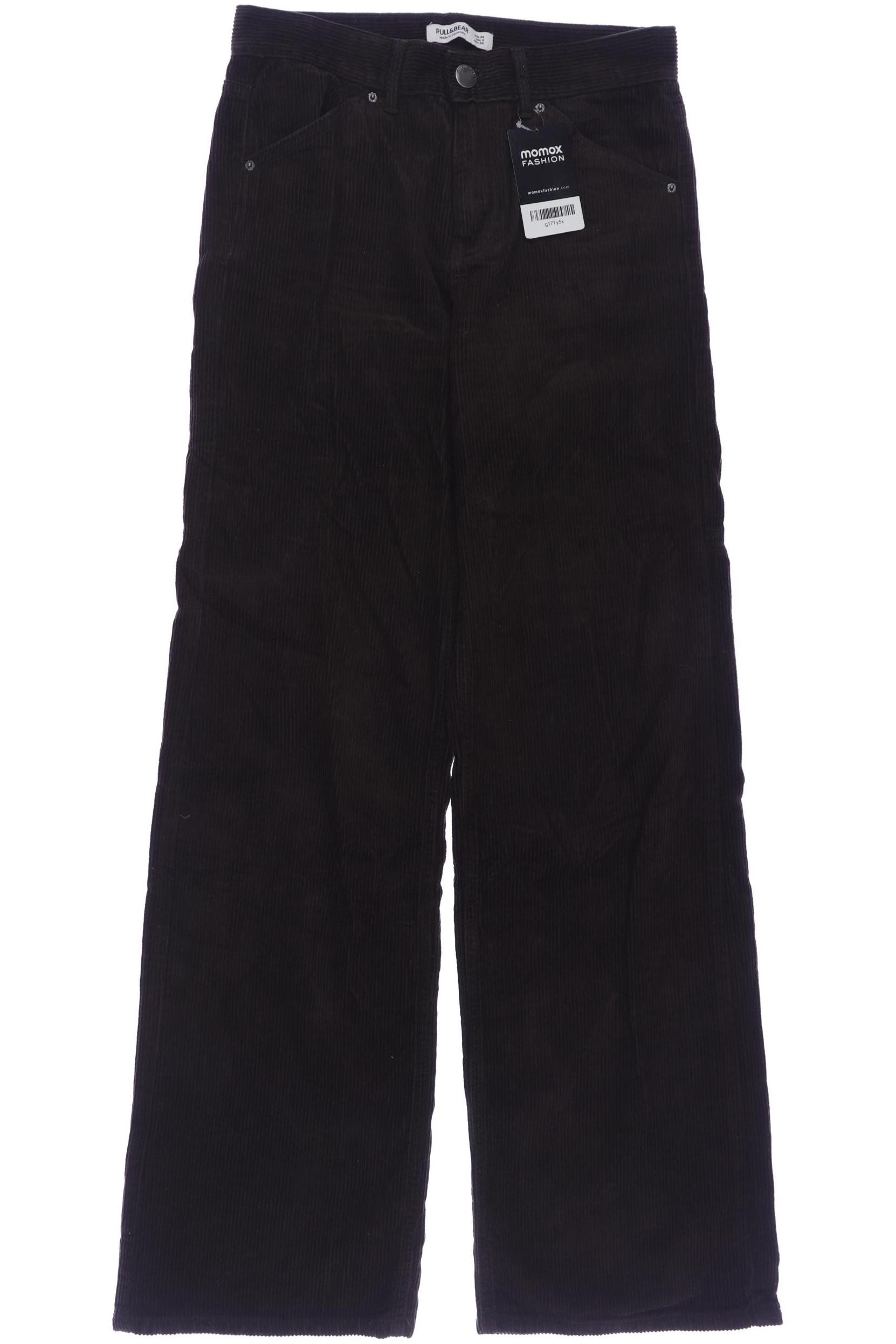 

Pull & Bear Damen Stoffhose, braun, Gr. 34