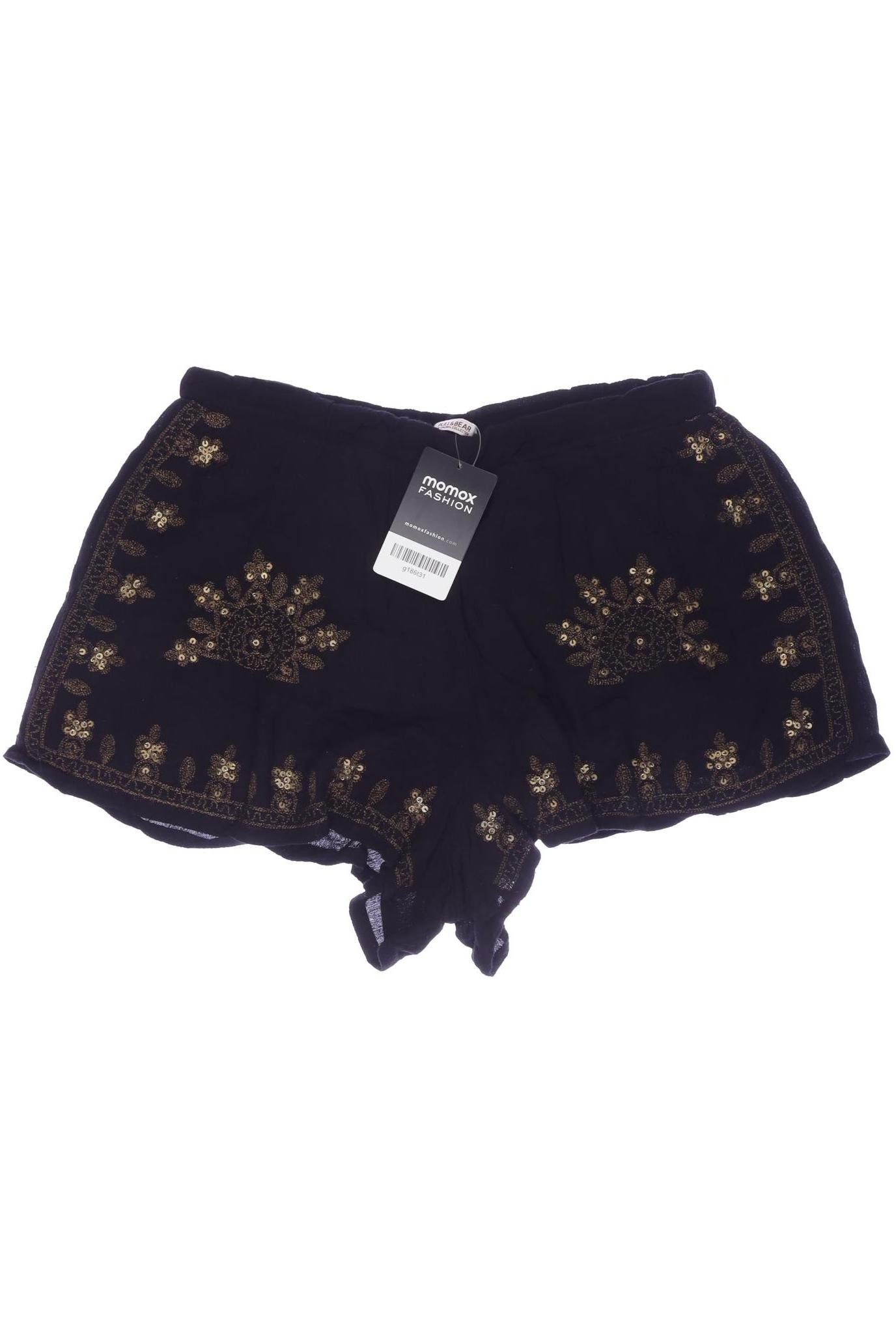 

Pull & Bear Damen Shorts, schwarz, Gr. 38