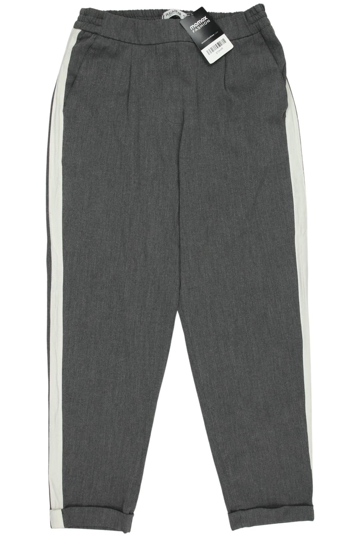 

Pull & Bear Damen Stoffhose, grau, Gr. 0