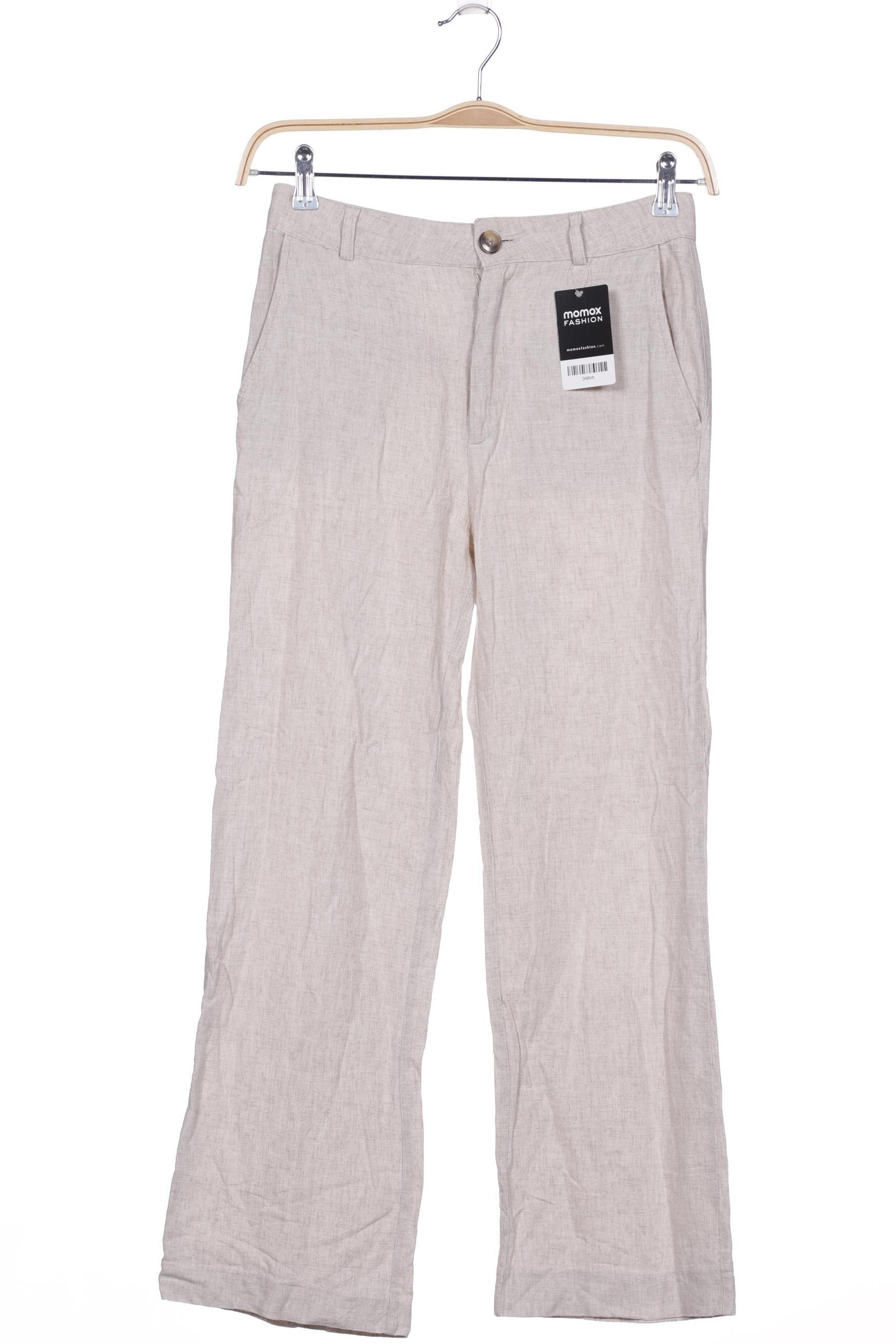 

Pull & Bear Damen Stoffhose, beige, Gr. 0