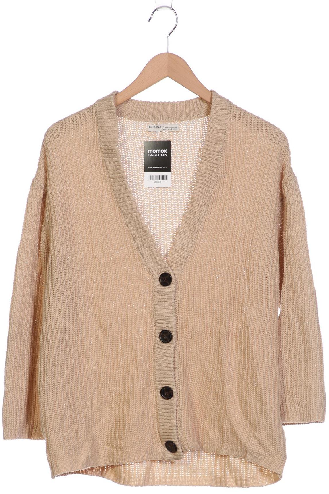 

Pull & Bear Damen Strickjacke, beige, Gr. 36