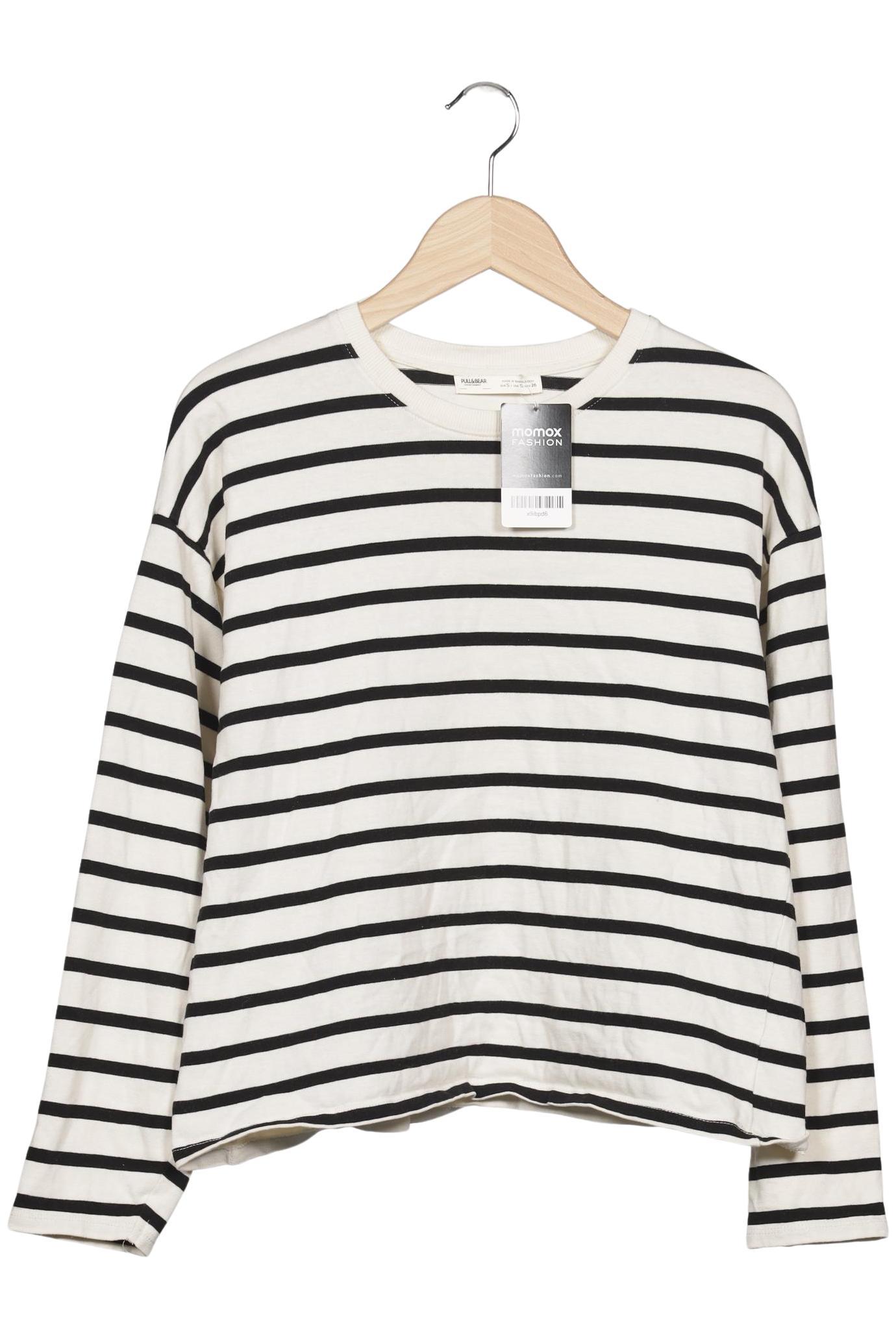 

Pull & Bear Damen Langarmshirt, mehrfarbig, Gr. 36