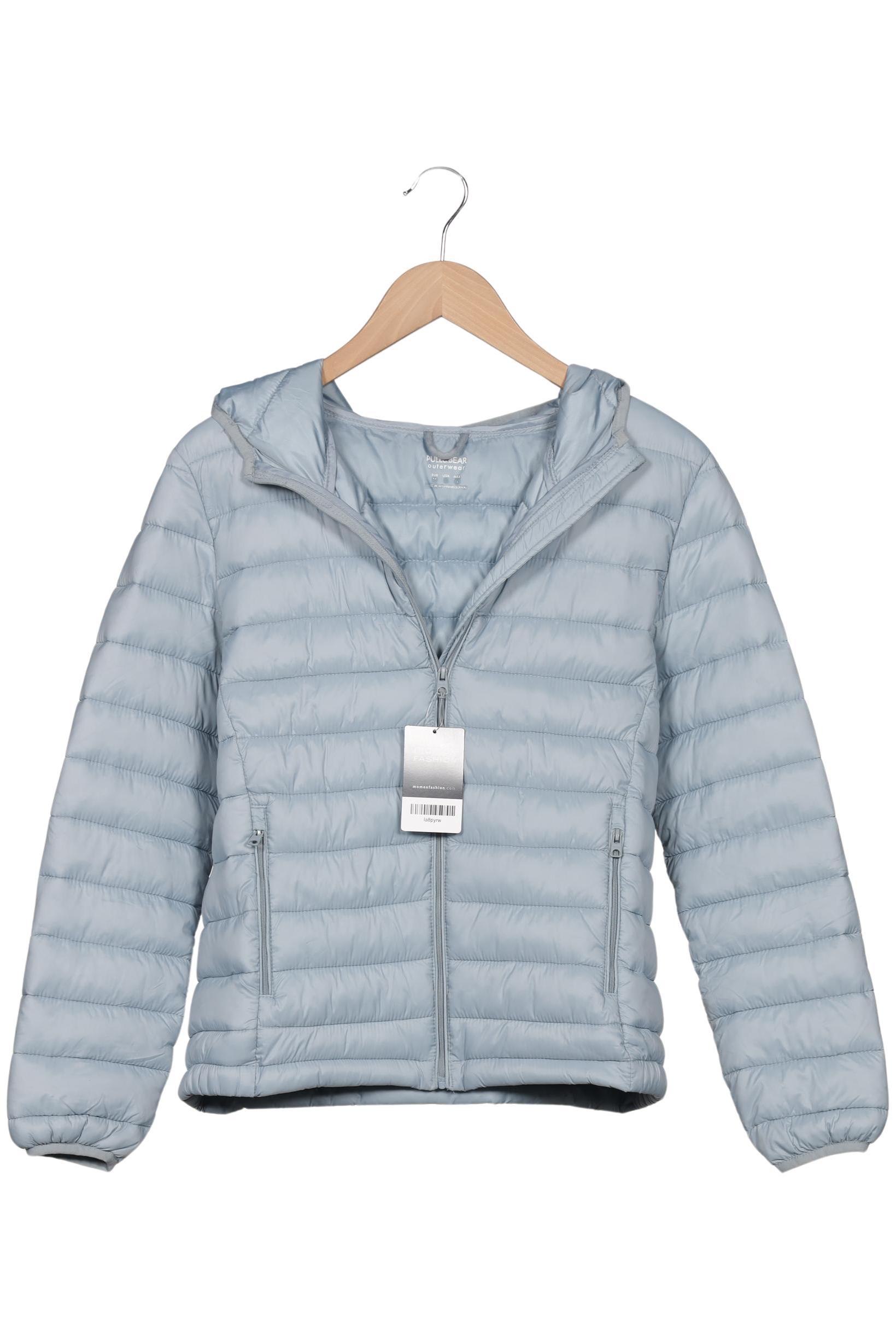 

Pull & Bear Damen Jacke, hellblau, Gr. 38