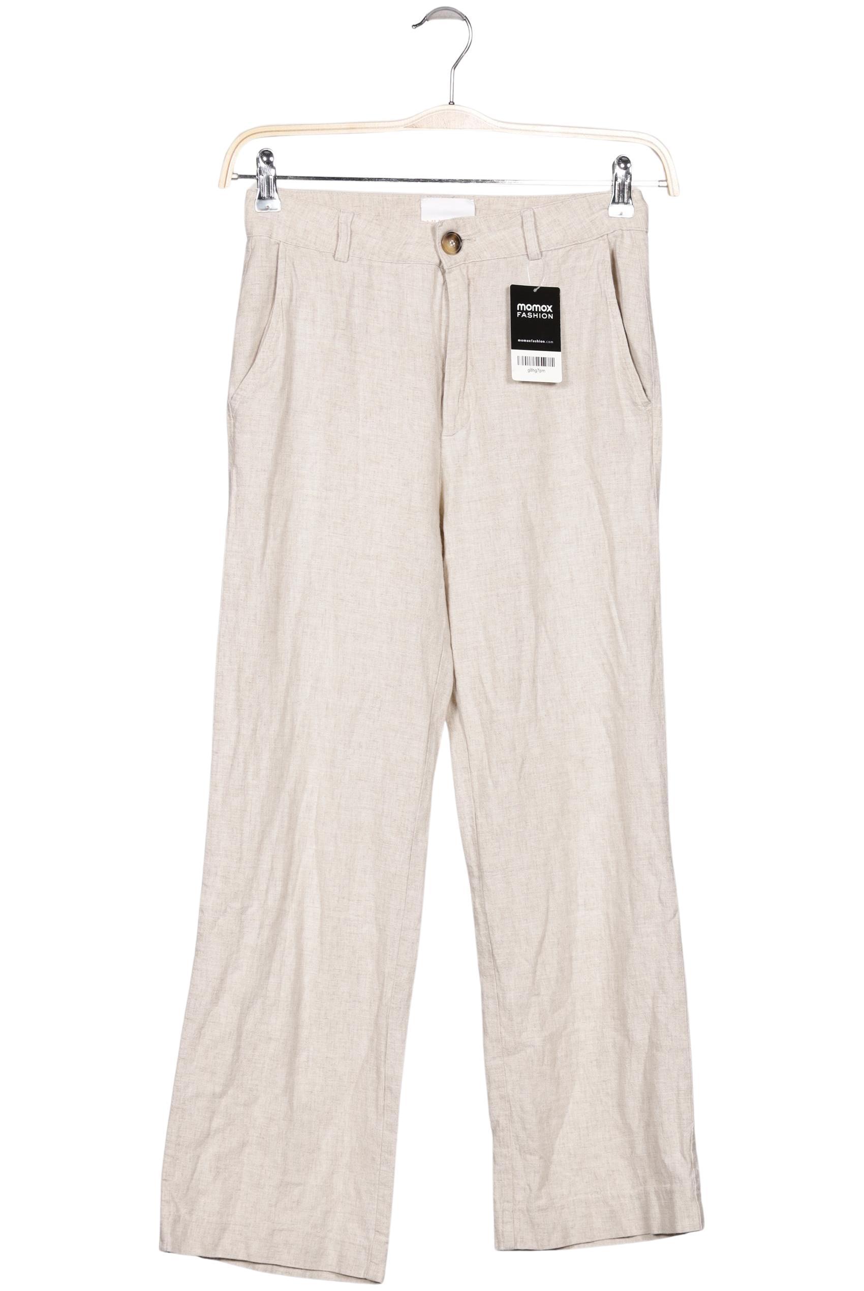 

Pull & Bear Damen Stoffhose, beige, Gr. 0