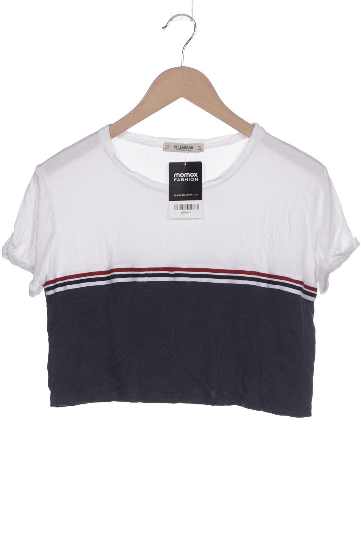 Thumbnail - Pull &amp; Bear Damen T-Shirt, marineblau, Gr. 34