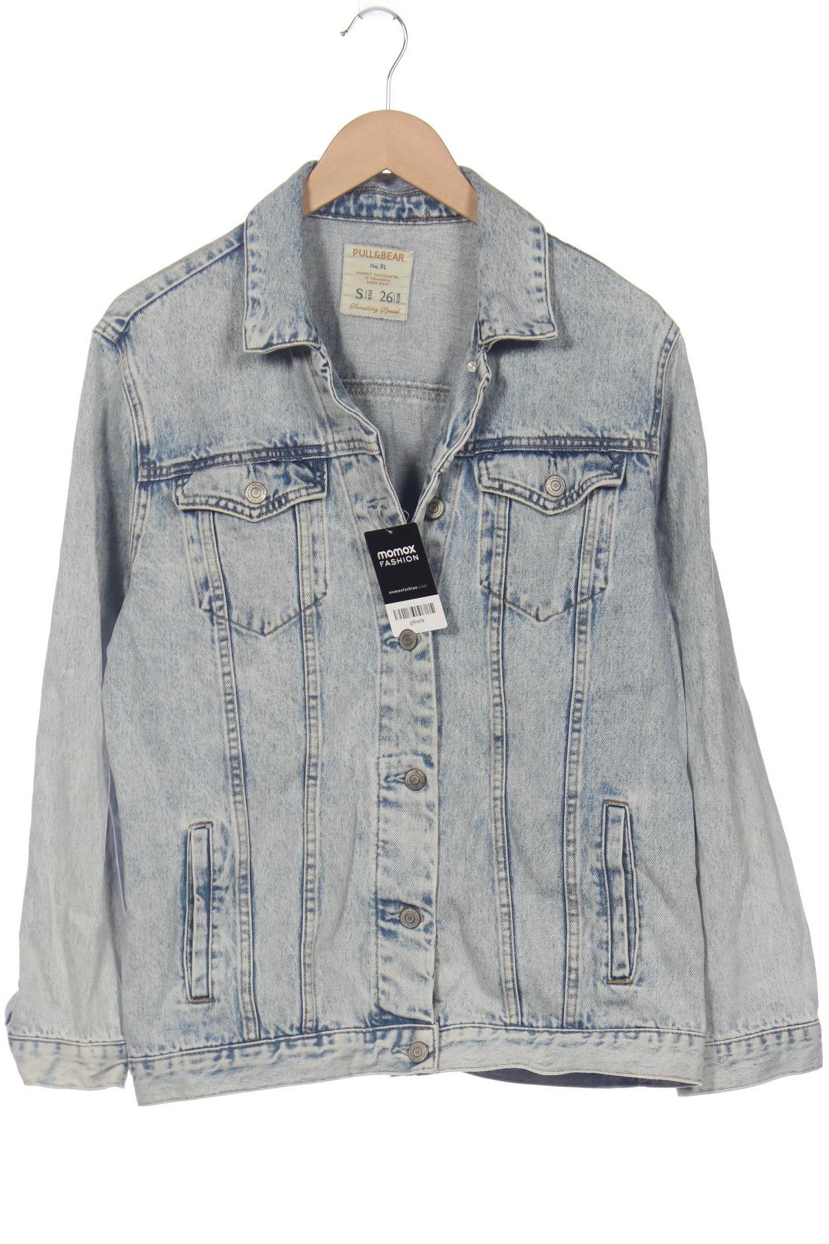 

Pull & Bear Damen Jacke, blau, Gr. 36