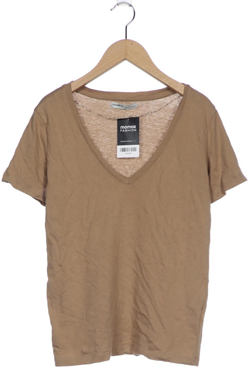 

Pull & Bear Damen T-Shirt, beige, Gr. 36