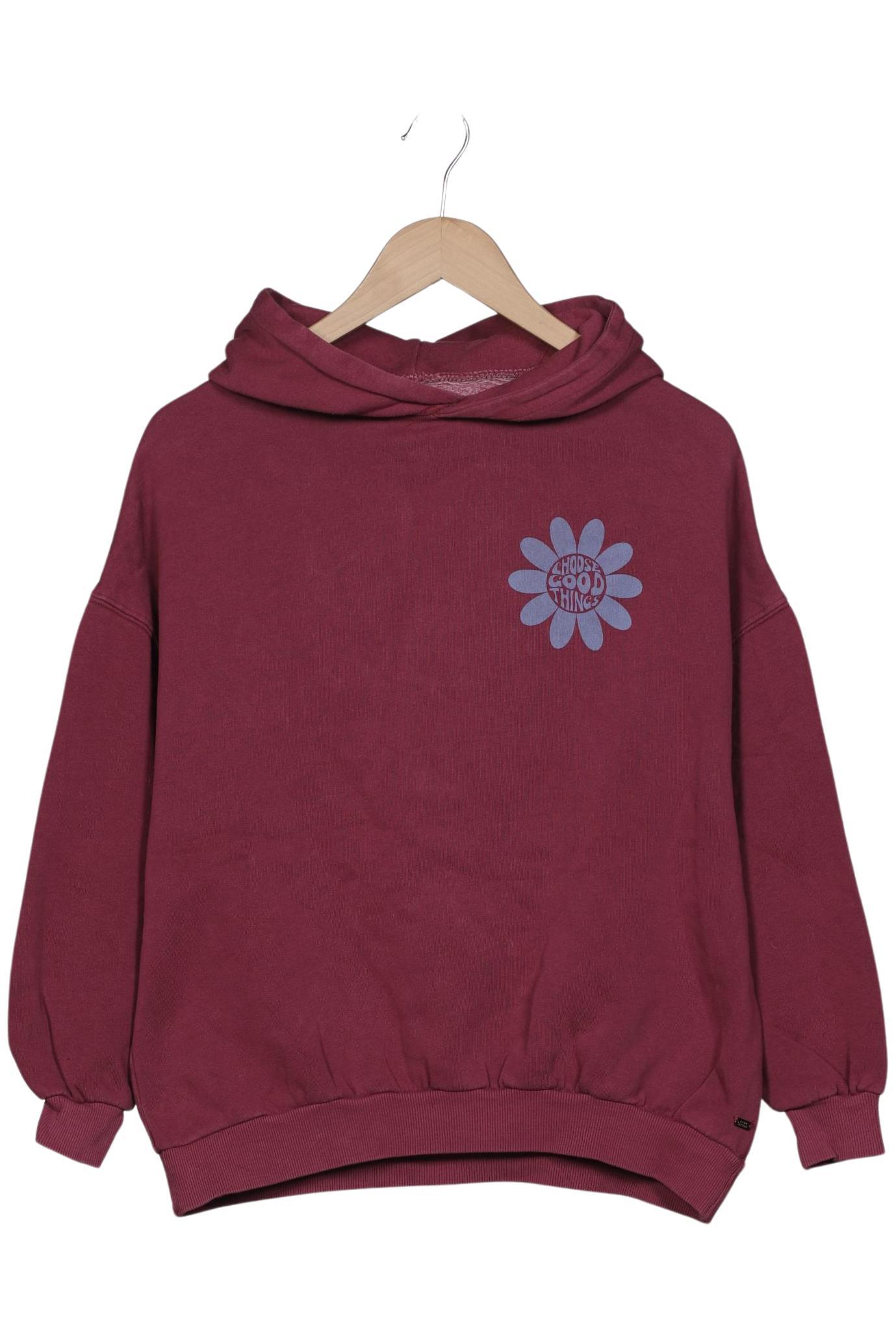 

Pull & Bear Damen Kapuzenpullover, bordeaux, Gr. 34