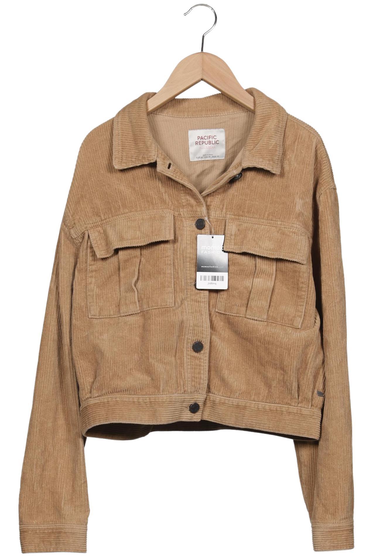 

Pull & Bear Damen Jacke, beige, Gr. 38