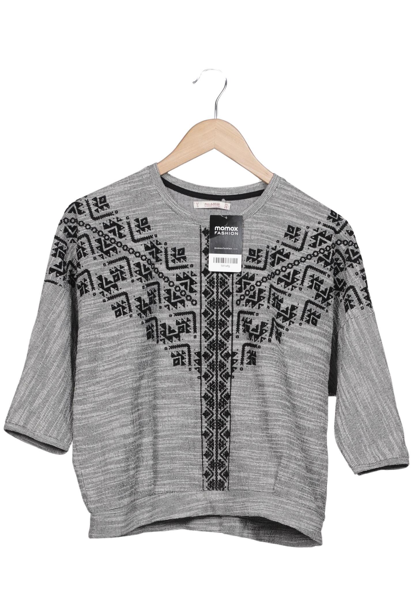 

Pull & Bear Damen Sweatshirt, grau, Gr. 36