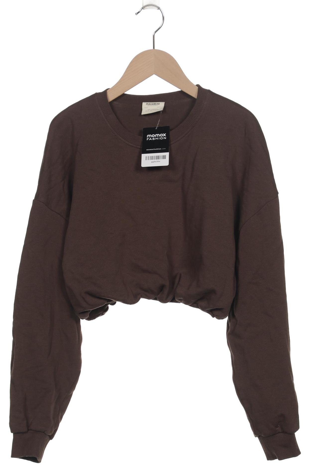 

Pull & Bear Damen Sweatshirt, braun, Gr. 36