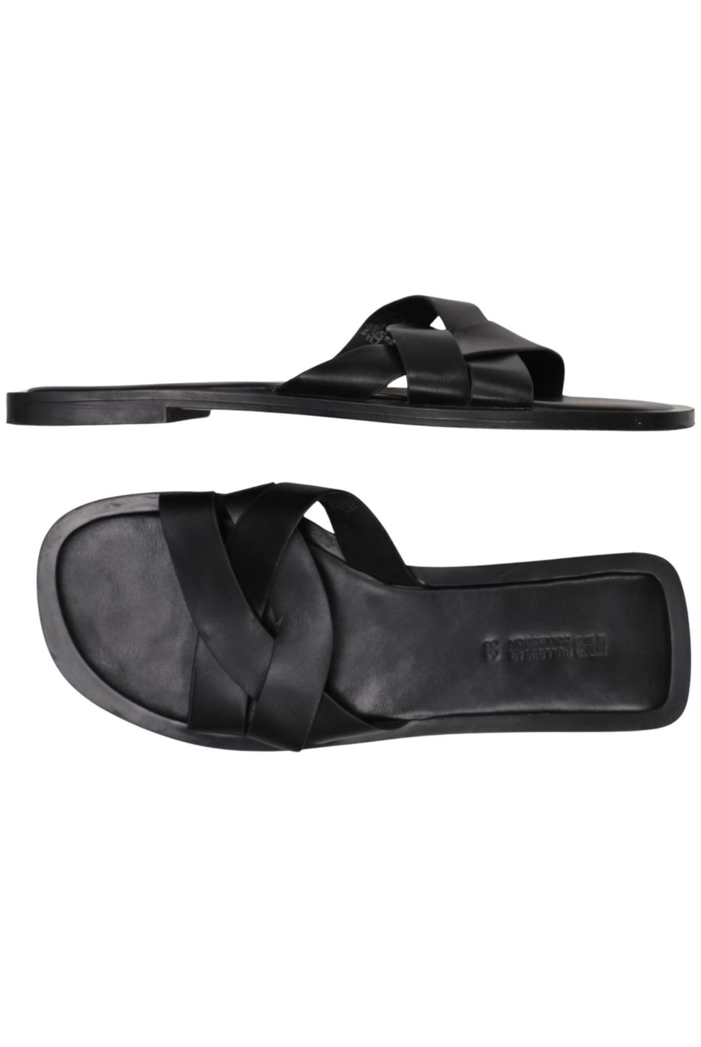 

Pull & Bear Damen Sandale, schwarz, Gr. 38