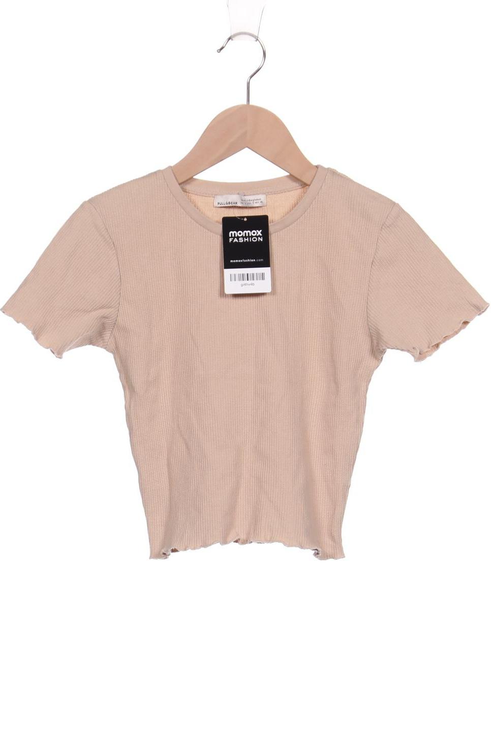 

Pull & Bear Damen T-Shirt, beige