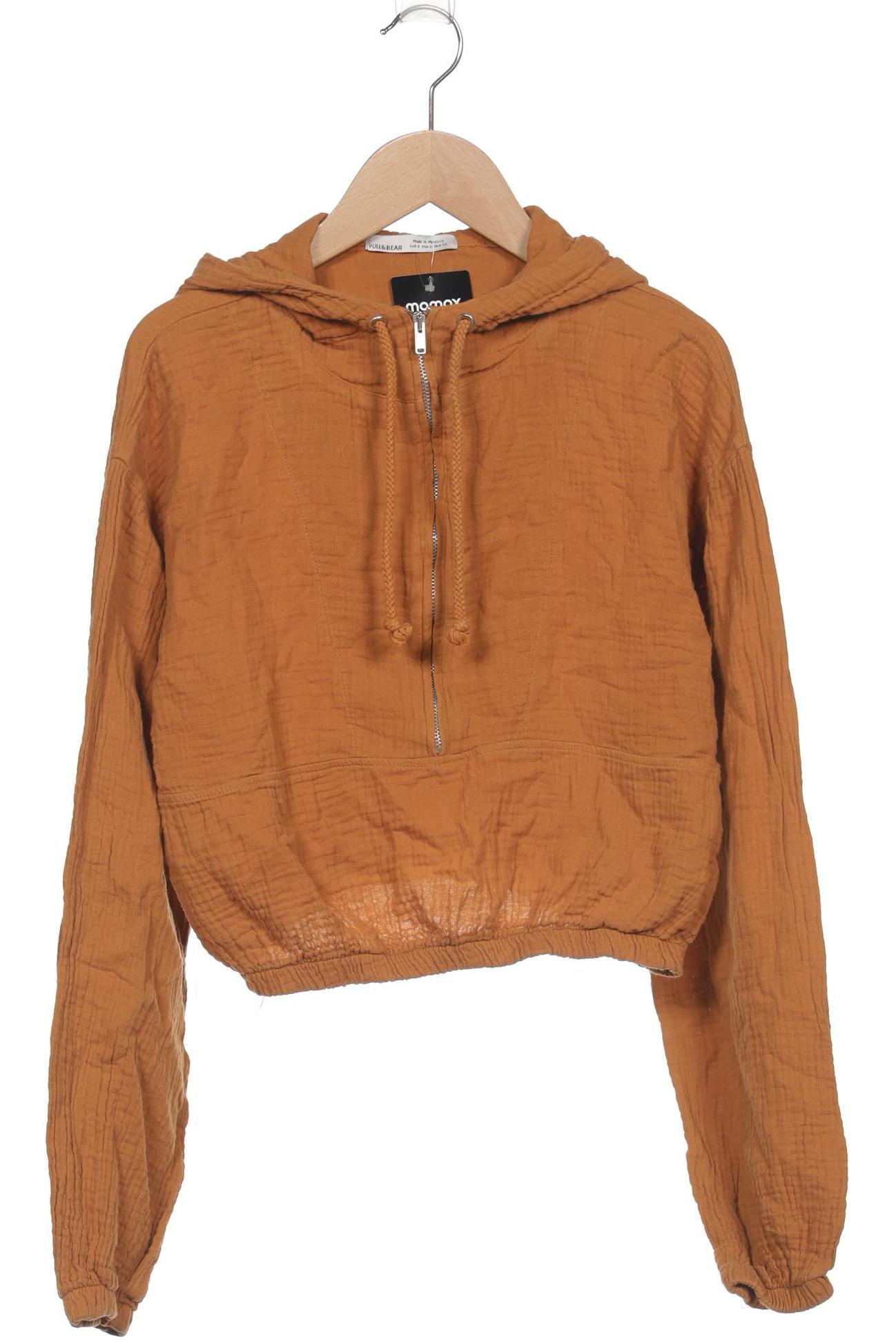 

Pull & Bear Damen Kapuzenpullover, orange, Gr. 36