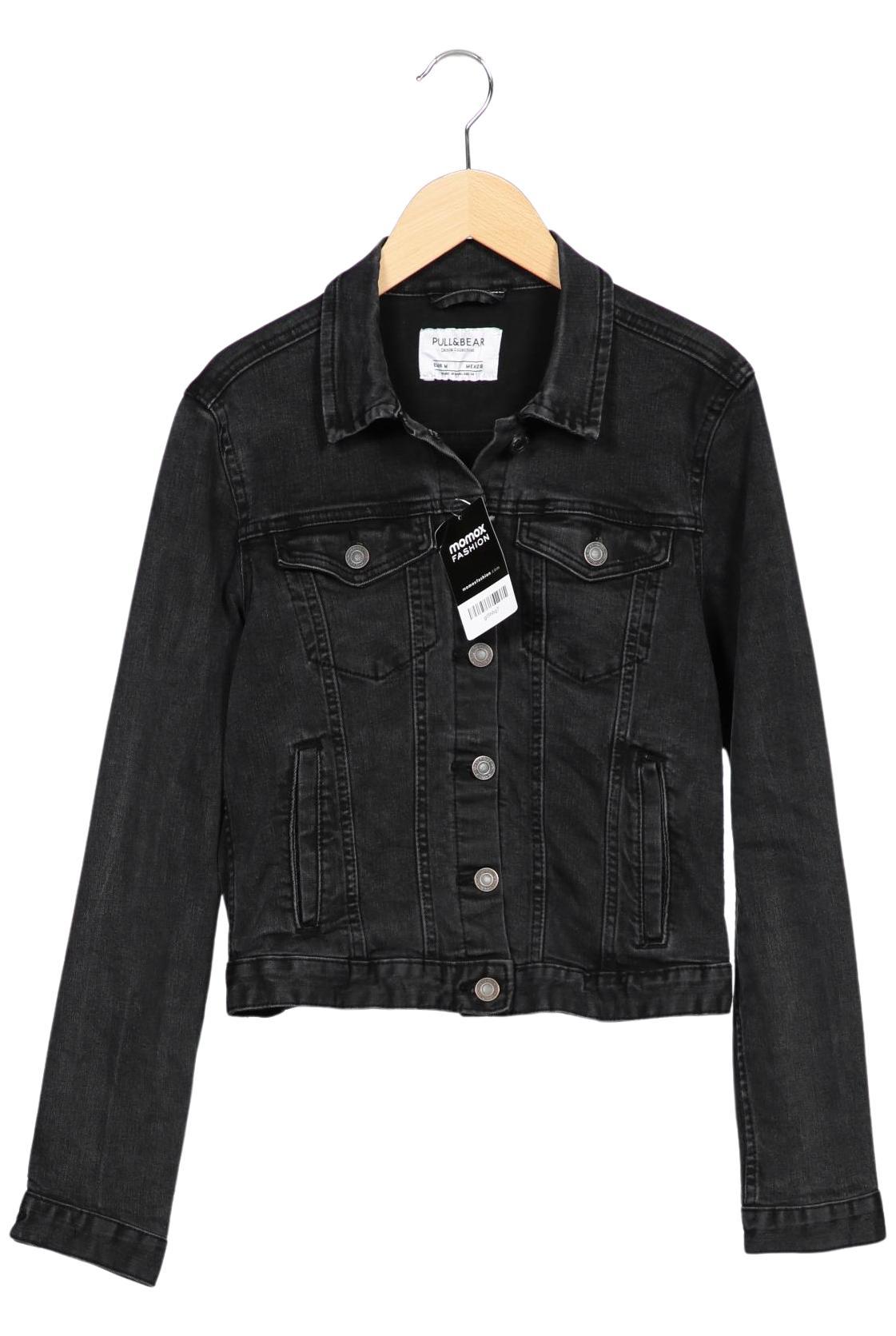 

Pull & Bear Damen Jacke, schwarz, Gr. 38