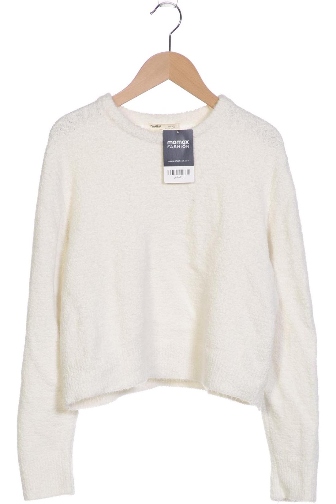 

Pull & Bear Damen Pullover, weiß