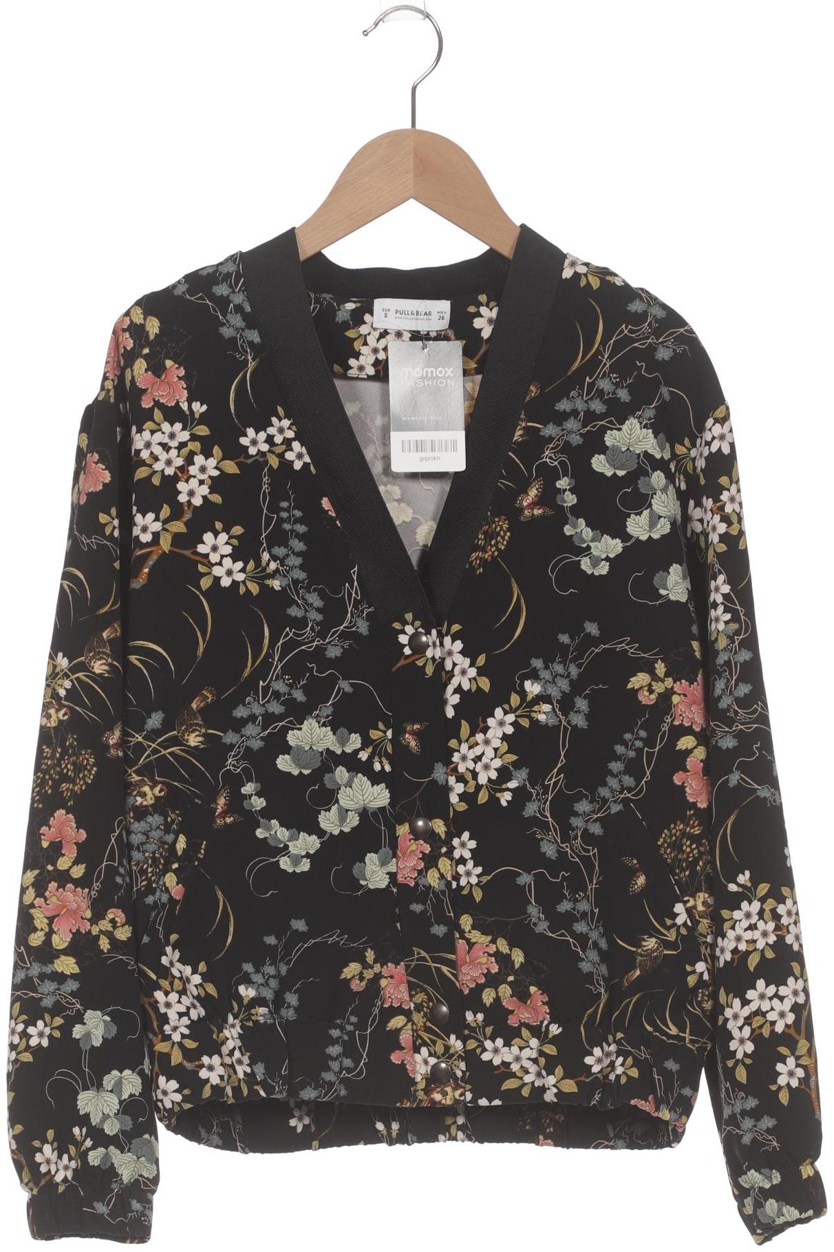 

Pull & Bear Damen Jacke, schwarz, Gr. 36
