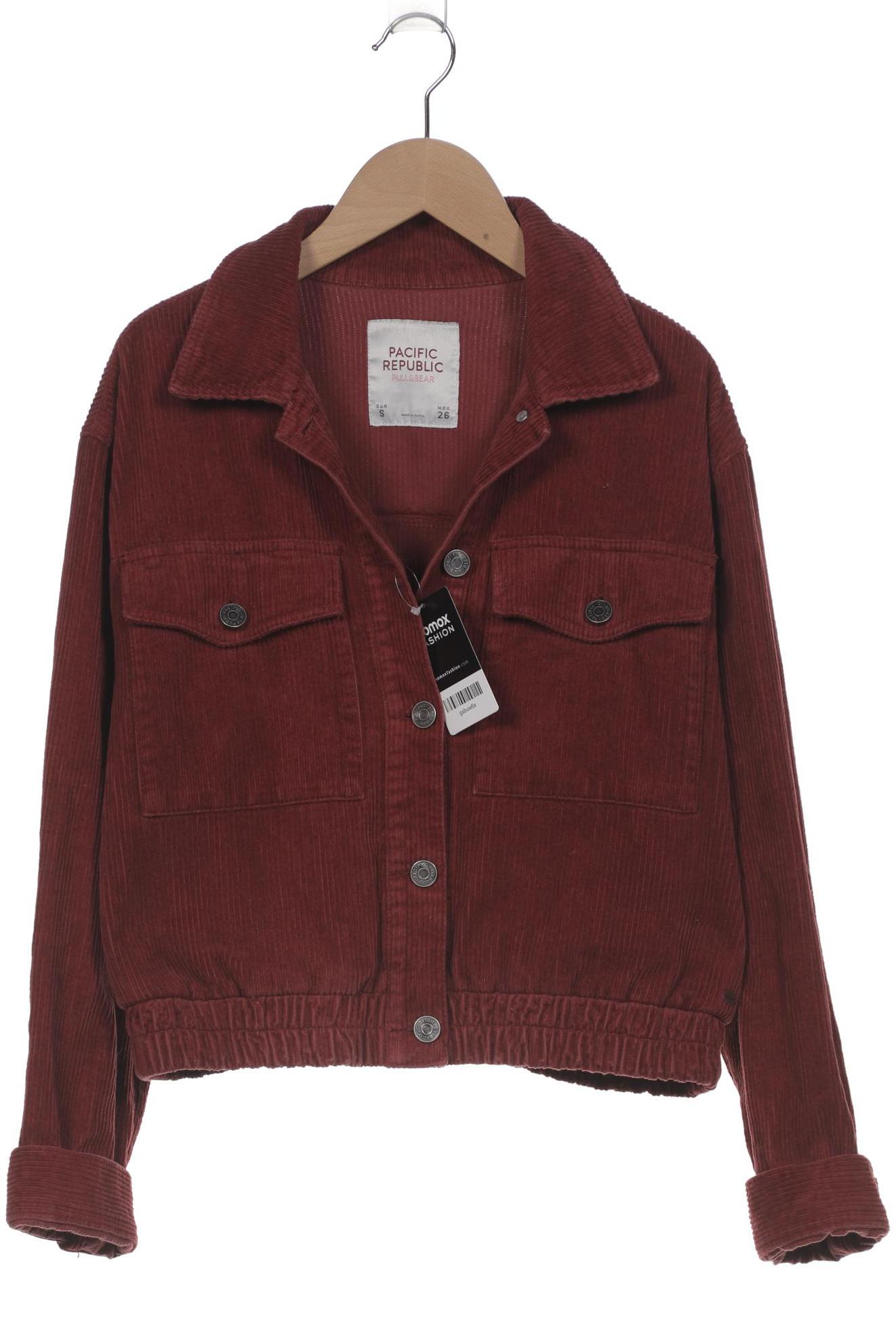 

Pull & Bear Damen Jacke, rot, Gr. 36