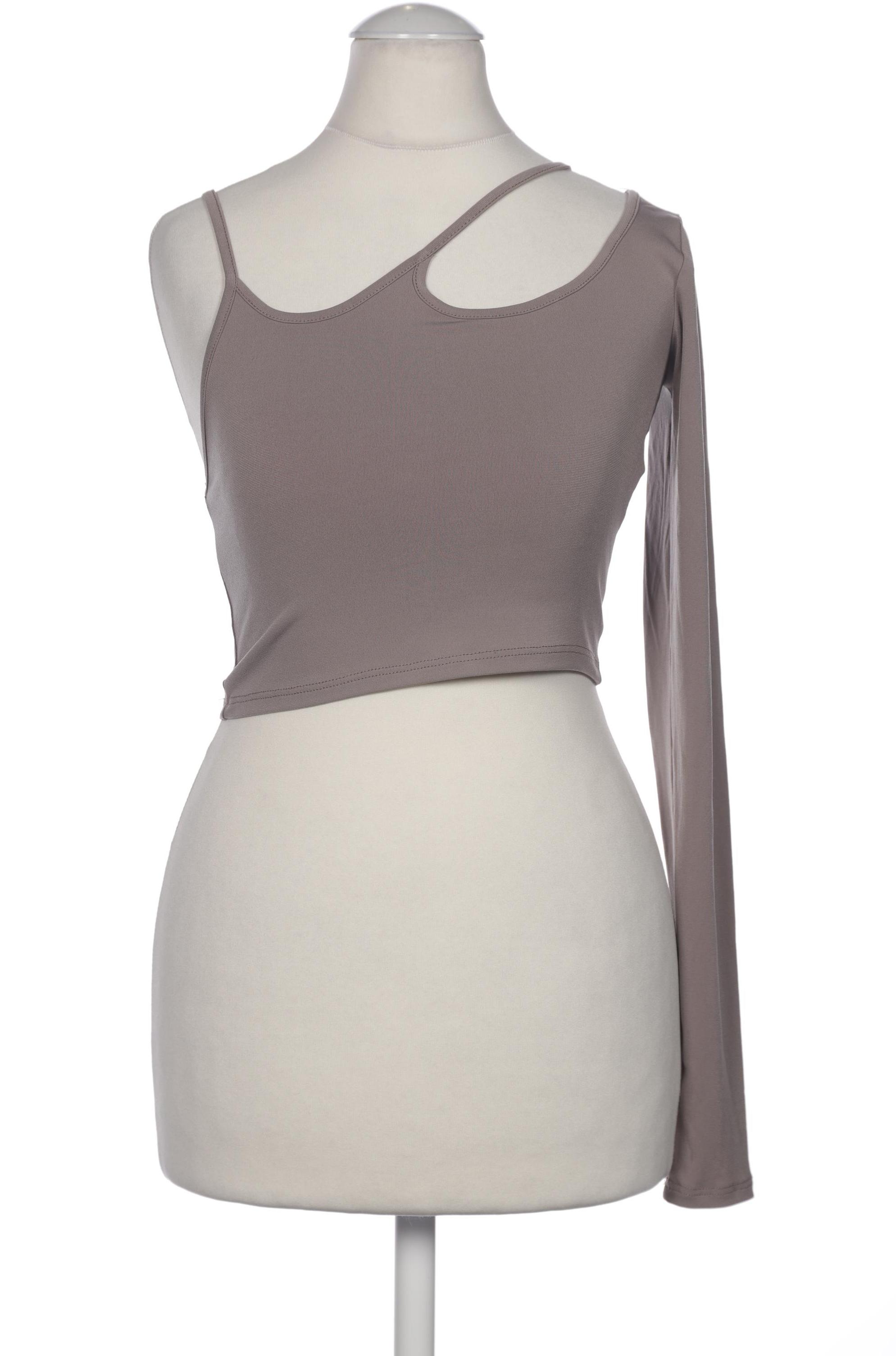 

Pull & Bear Damen Langarmshirt, beige, Gr. 36