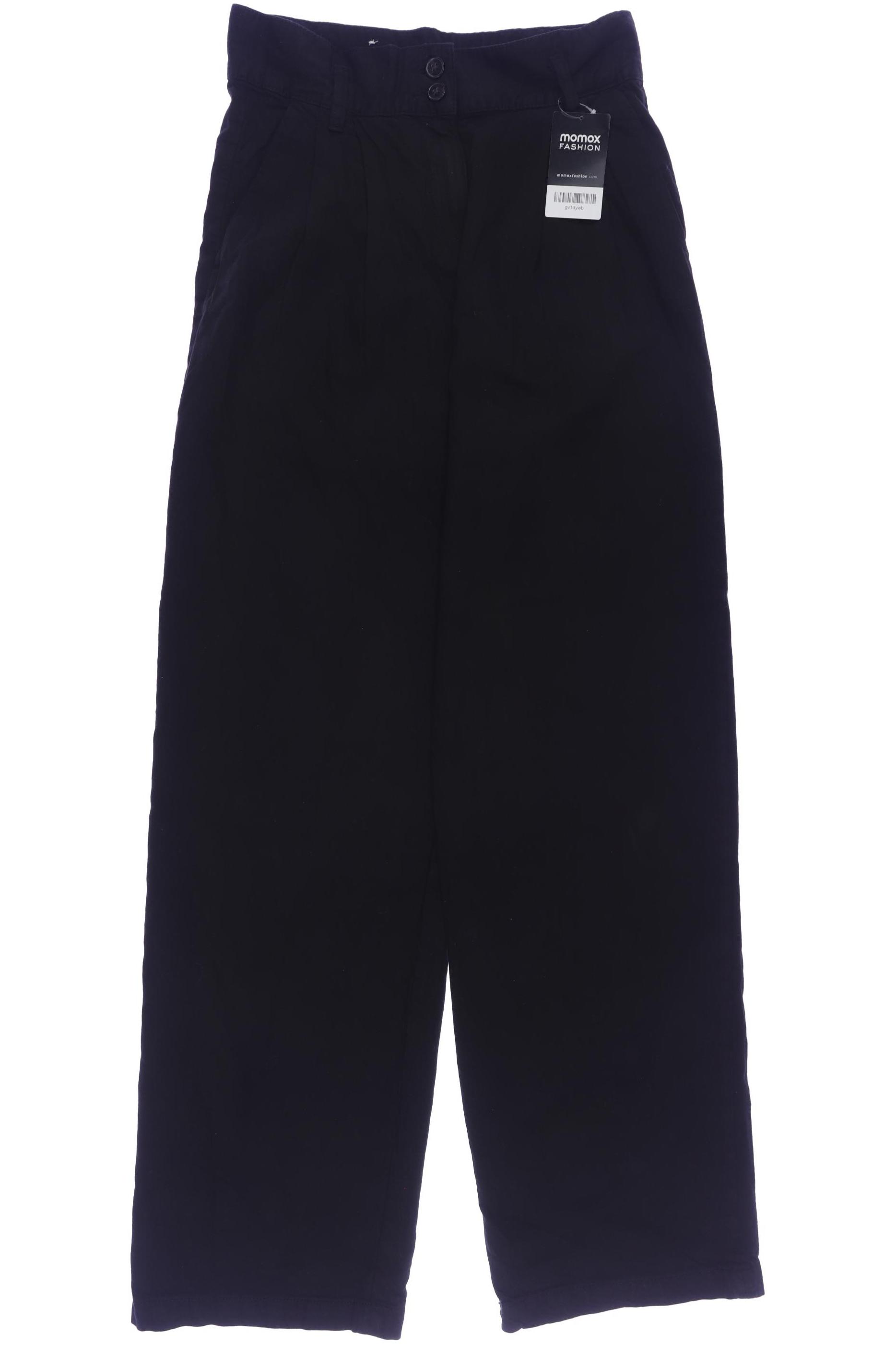 

Pull & Bear Damen Stoffhose, schwarz, Gr. 0