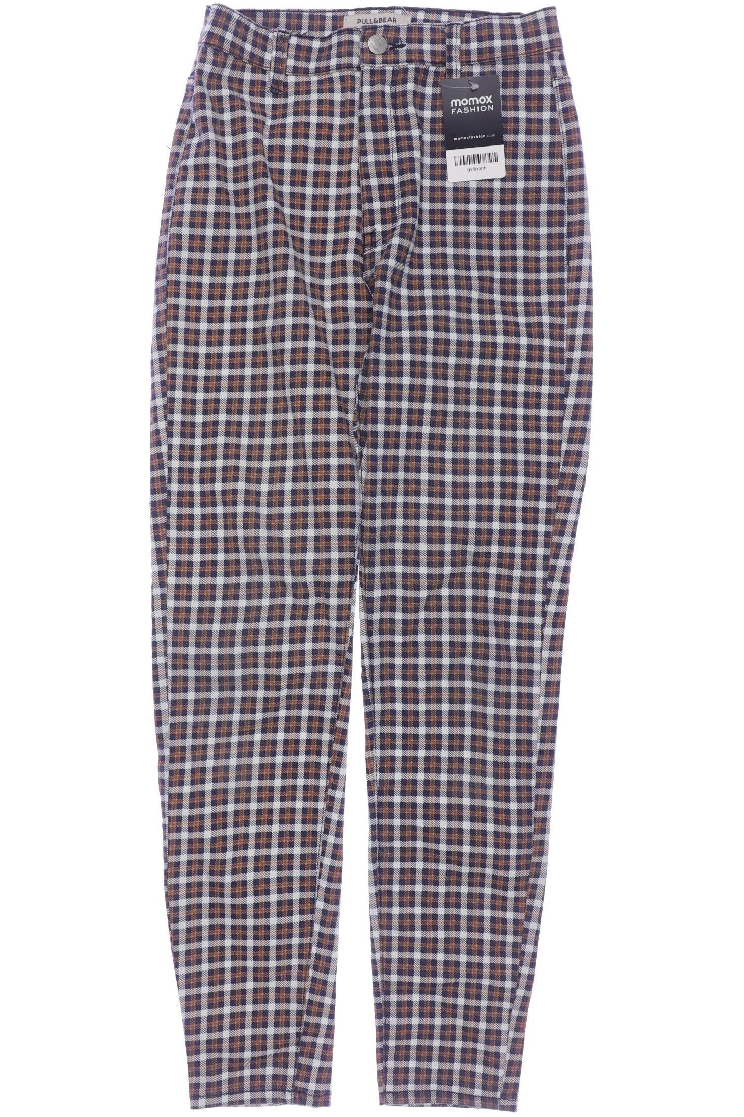 

Pull & Bear Damen Stoffhose, mehrfarbig, Gr. 36