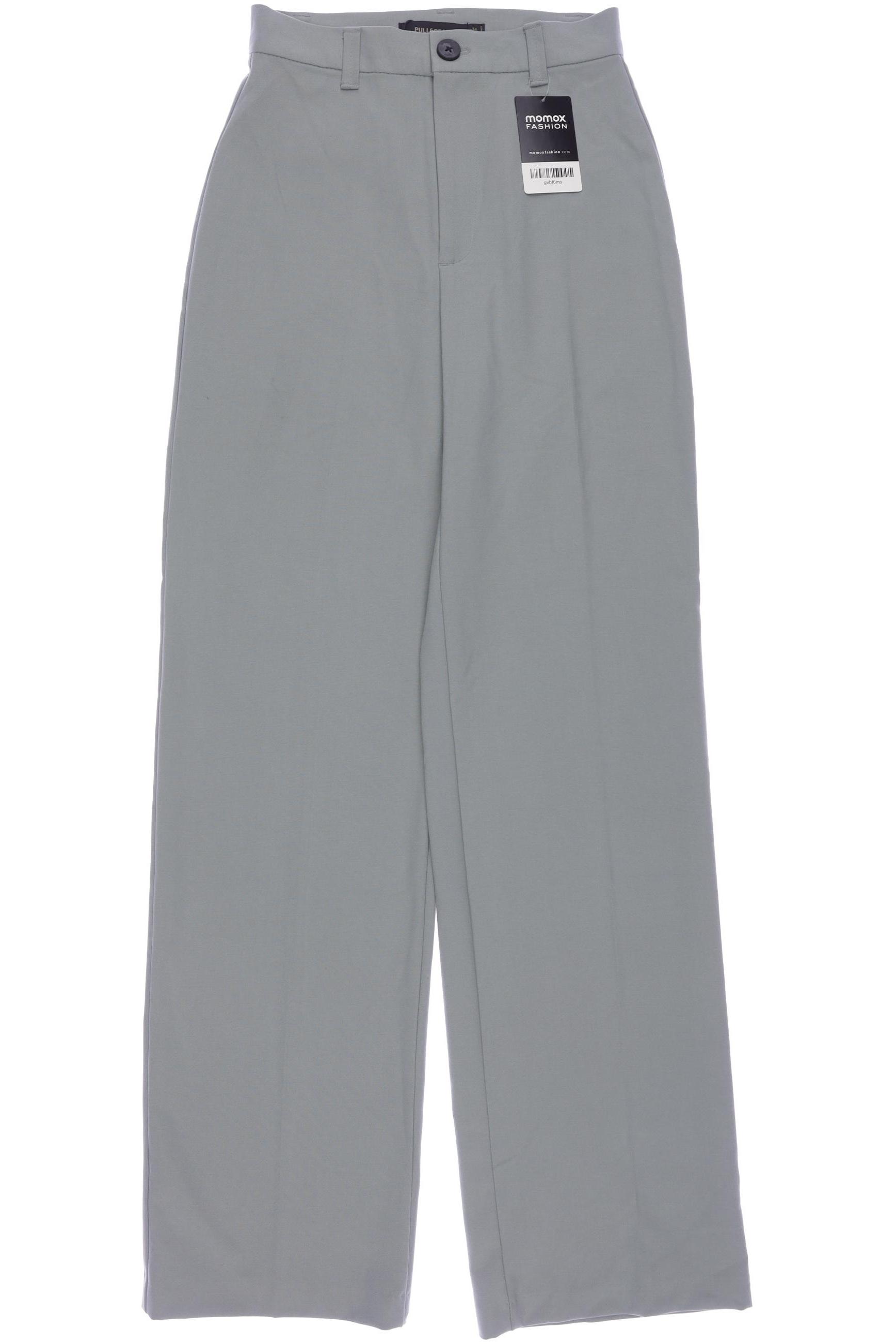 

Pull & Bear Damen Stoffhose, grau, Gr. 34
