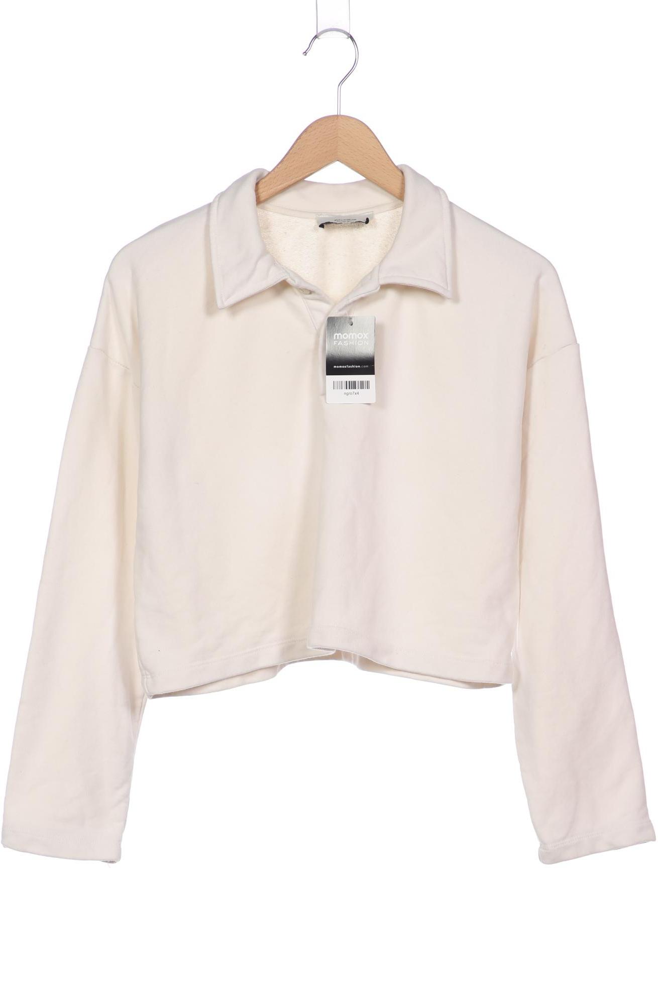 

Pull & Bear Damen Poloshirt, cremeweiß, Gr. 38