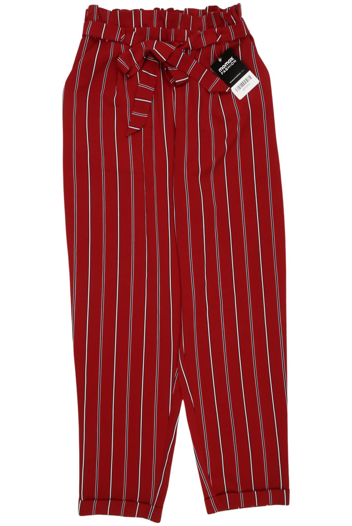 

Pull & Bear Damen Stoffhose, bordeaux, Gr. 0