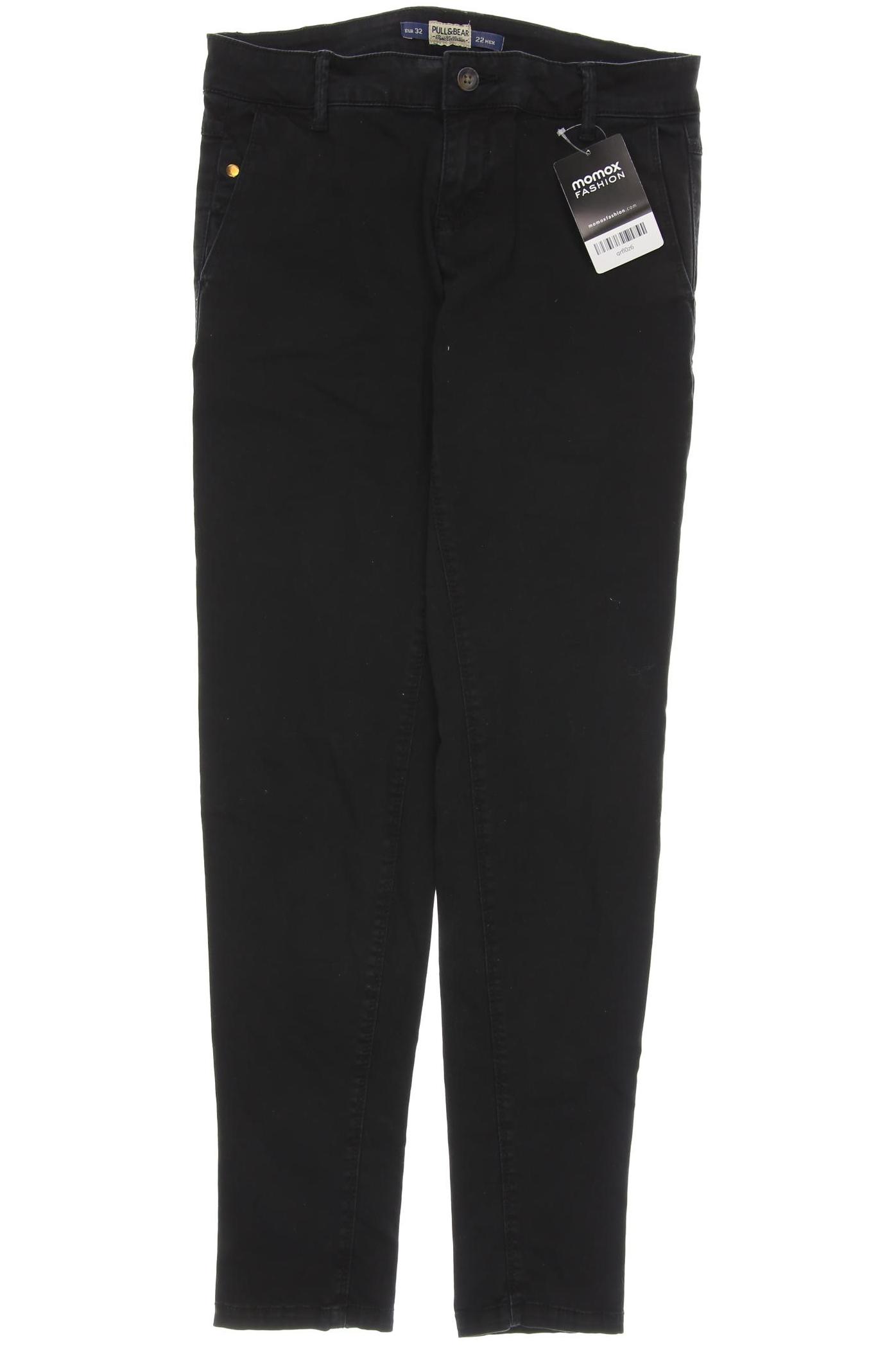 

Pull & Bear Damen Jeans, schwarz, Gr. 32