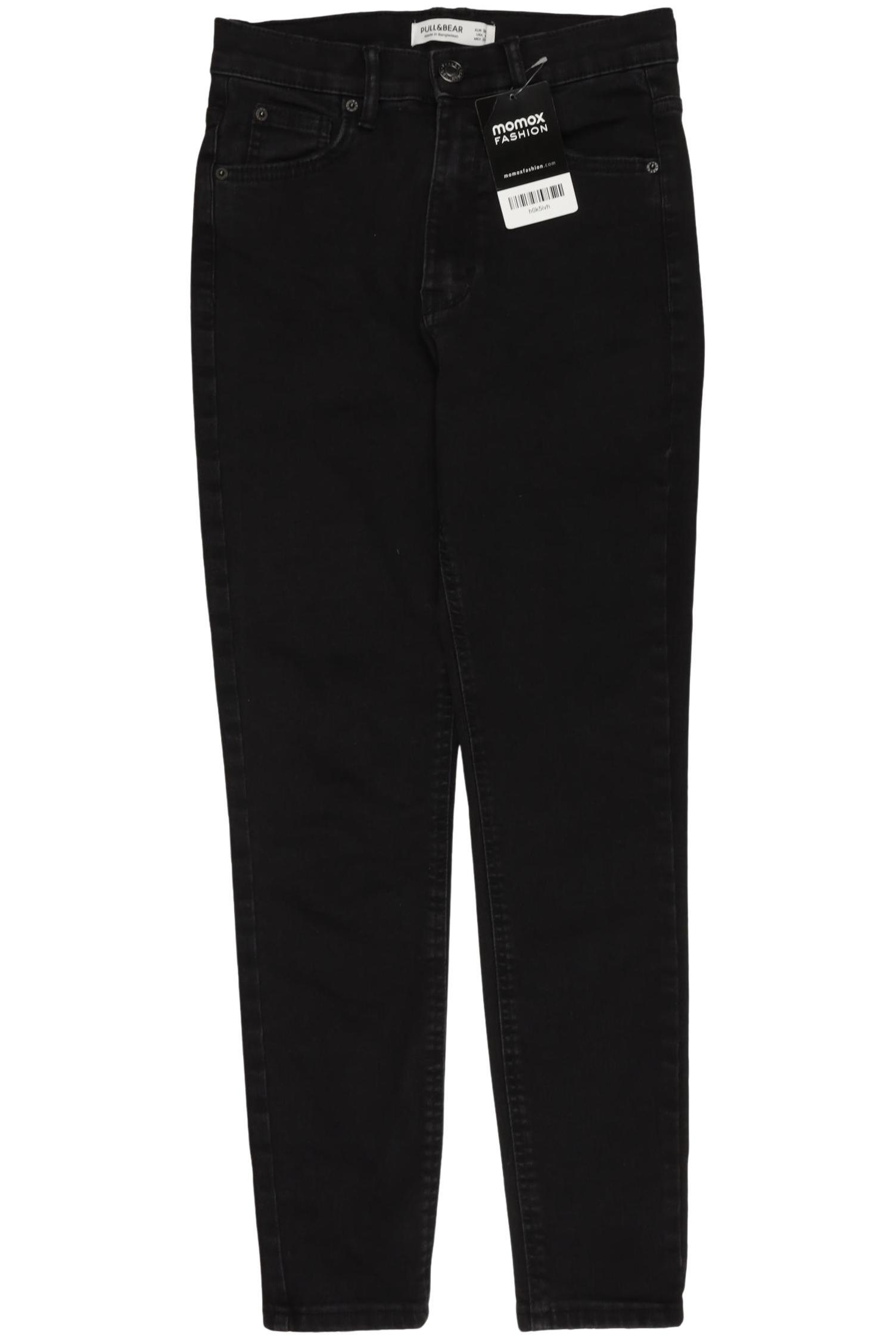 

Pull & Bear Damen Jeans, schwarz, Gr. 36