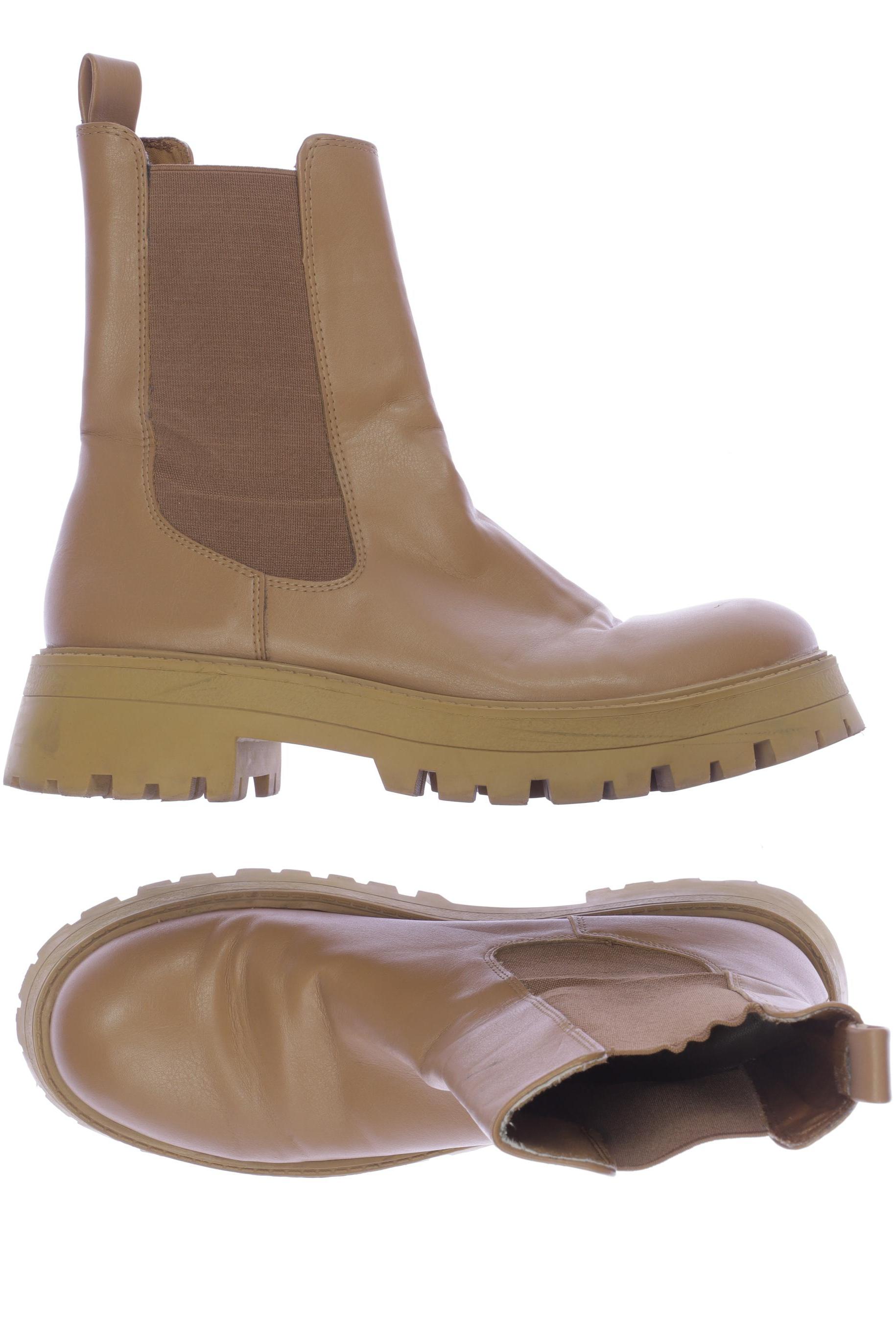 

Pull & Bear Damen Stiefelette, beige, Gr. 40