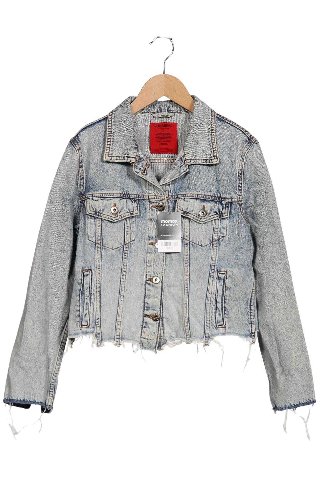 

Pull & Bear Damen Jacke, hellblau, Gr. 42