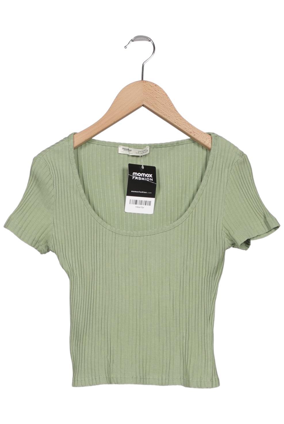 

Pull & Bear Damen T-Shirt, grün, Gr. 36