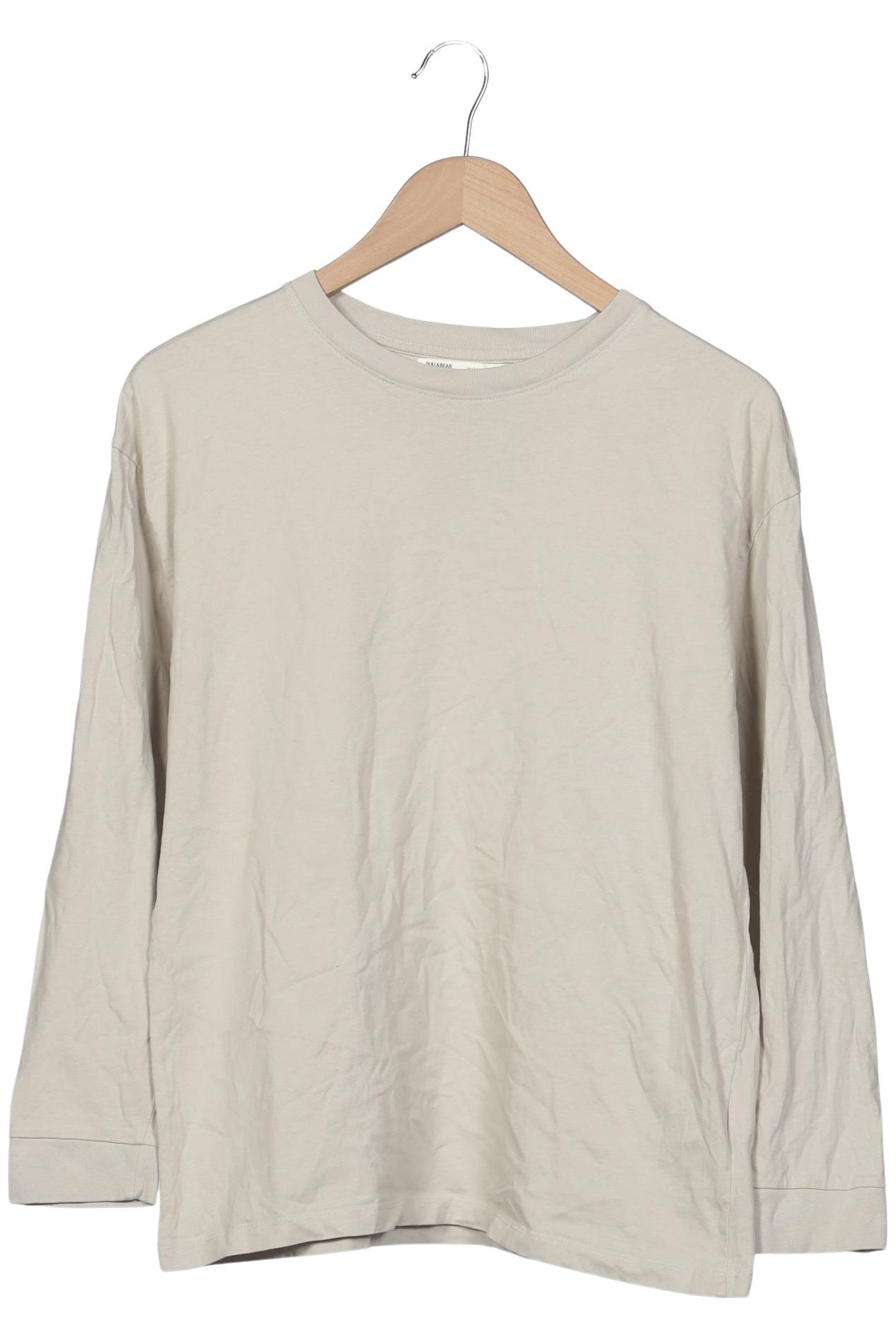 

Pull & Bear Damen Langarmshirt, beige, Gr. 38