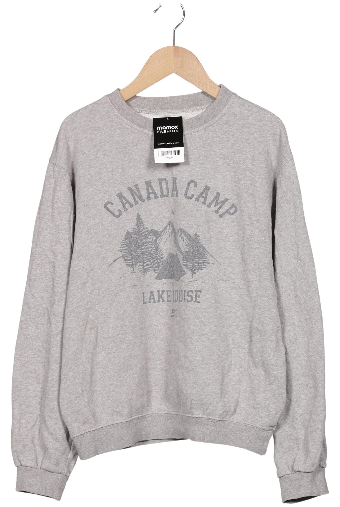 

Pull & Bear Damen Sweatshirt, grau, Gr. 38