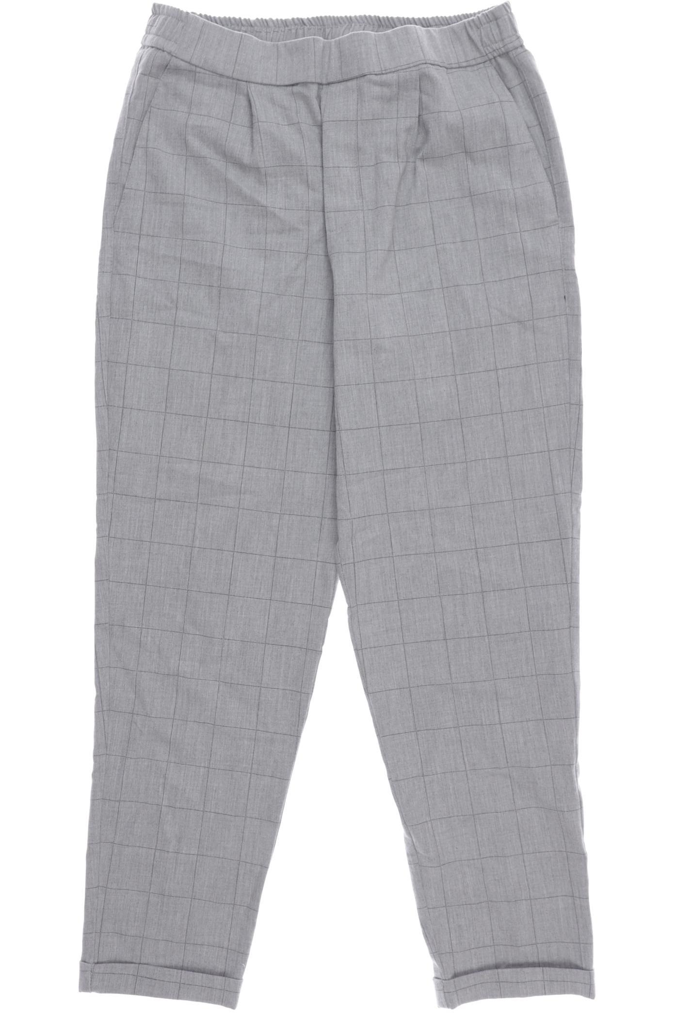 Thumbnail - Pull &amp; Bear Damen Stoffhose, grau, Gr. 0
