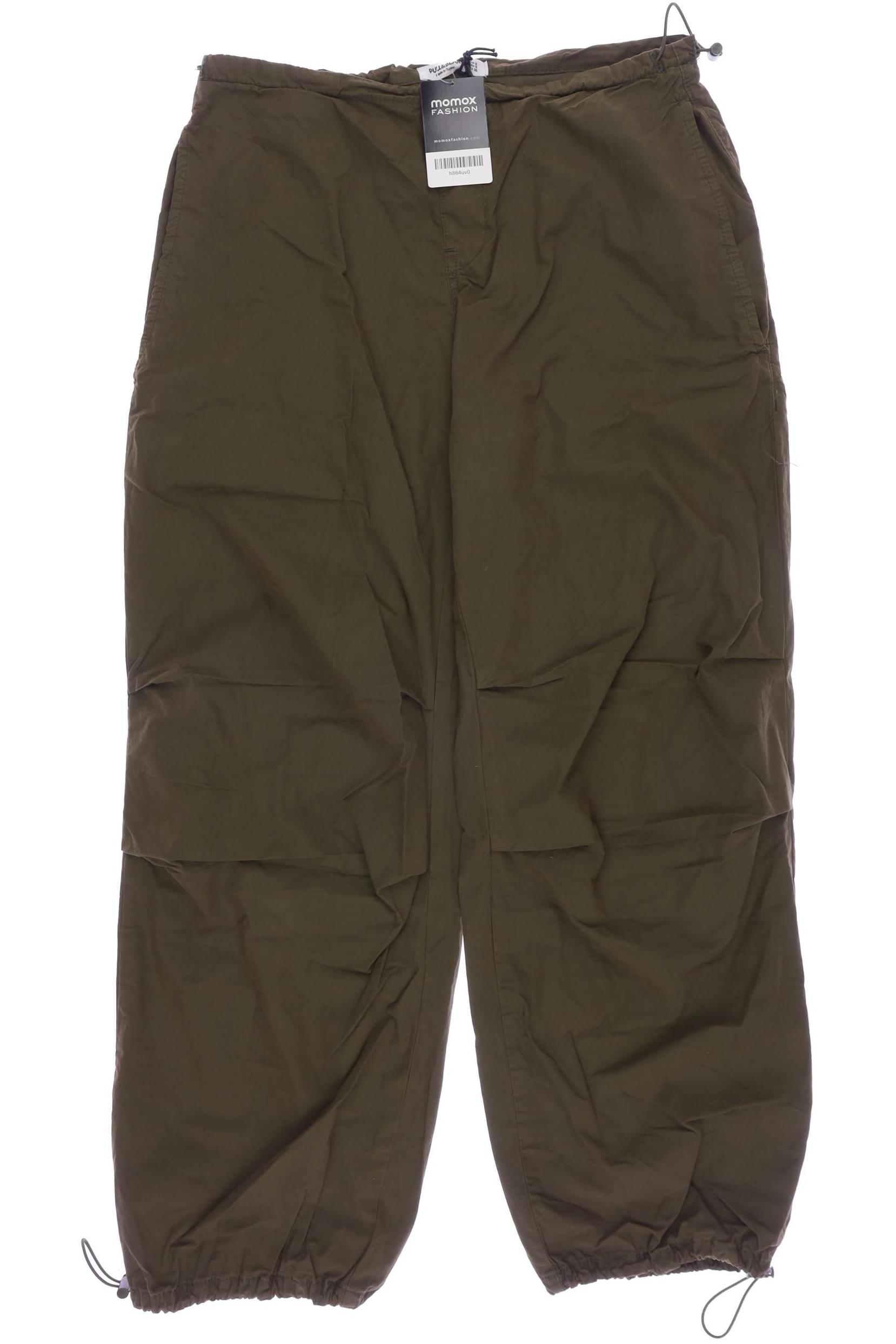 

Pull & Bear Damen Stoffhose, grün, Gr. 0