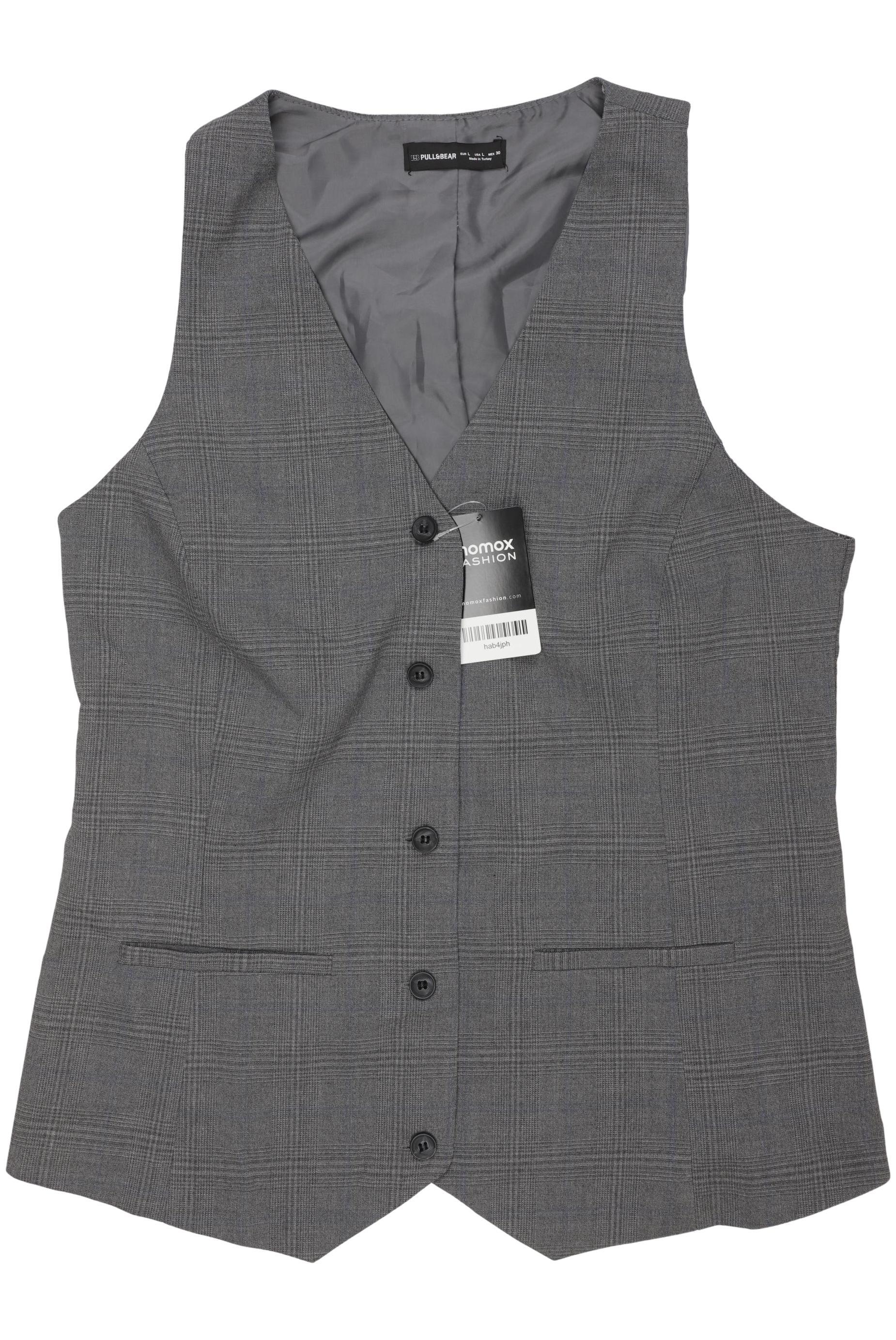

Pull & Bear Damen Weste, grau, Gr. 42